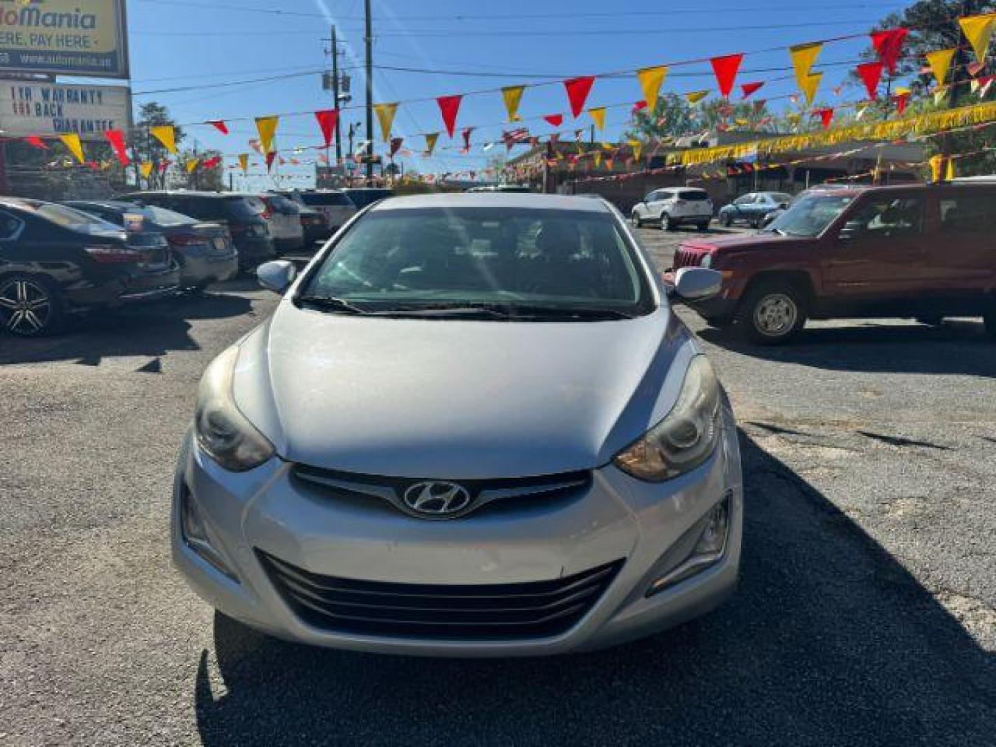 2016 Silver Hyundai Elantra Limited (KMHDH4AE7GU) with an 1.8L L4 DOHC 16V engine, 6-Speed Automatic transmission, located at 1806 Veterans Memorial Hwy SW, Austell, GA, 30168, (770) 944-9558, 33.817959, -84.606987 - Photo#1