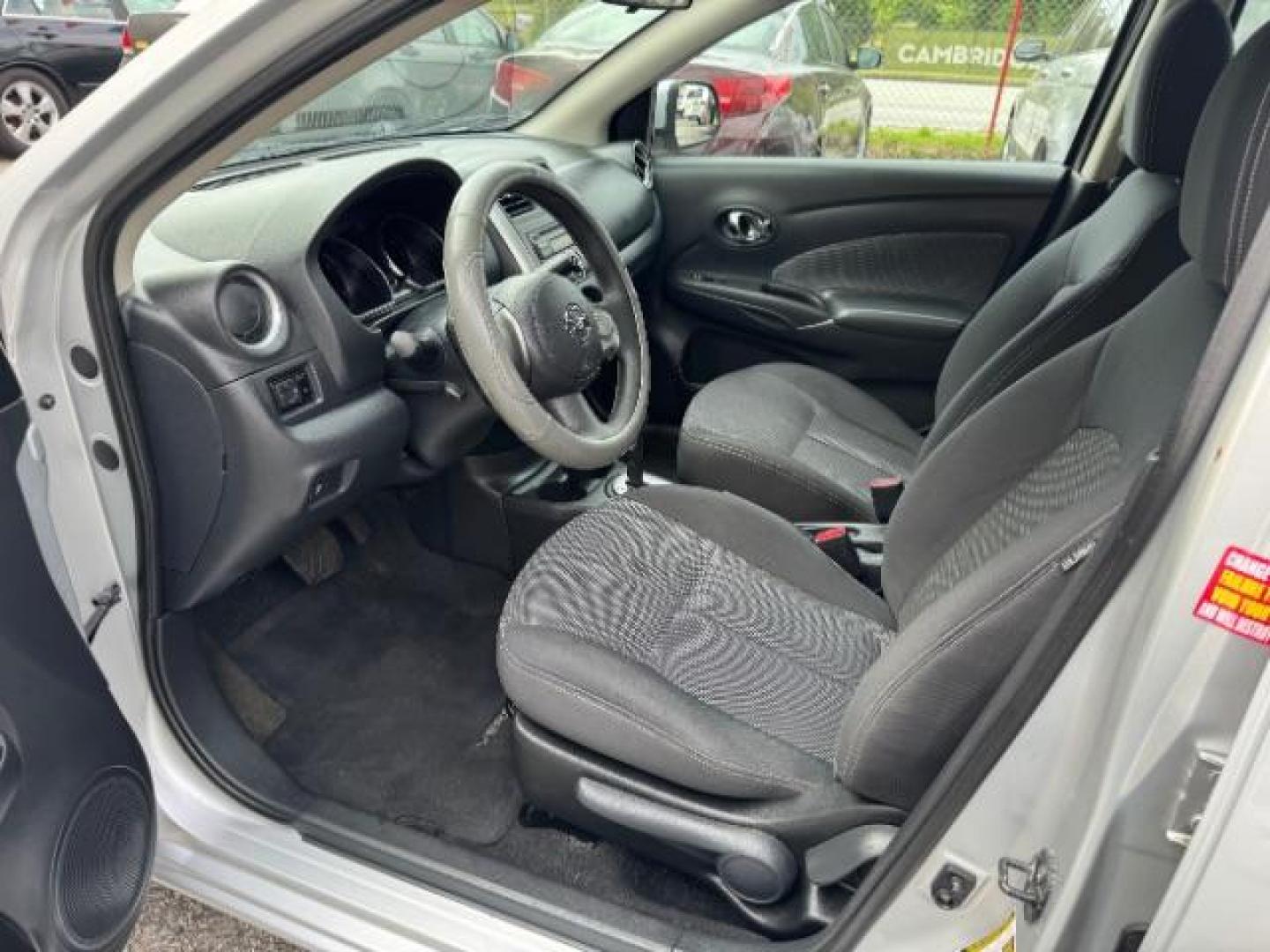 2014 Silver Nissan Versa 1.6 S 4A (3N1CN7AP5EL) with an 1.6L L4 DOHC 16V engine, 4-Speed Automatic transmission, located at 1806 Veterans Memorial Hwy SW, Austell, GA, 30168, (770) 944-9558, 33.817959, -84.606987 - Photo#6