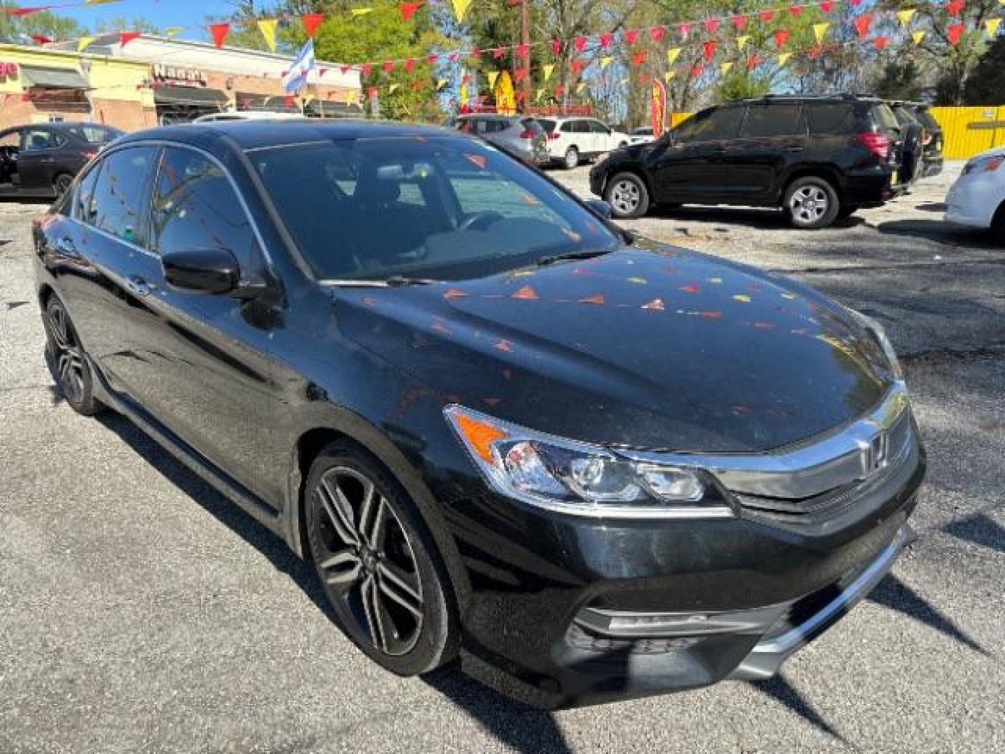 2016 Black Honda Accord Sport Sedan CVT (1HGCR2F50GA) with an 2.4L L4 DOHC 16V engine, Continuously Variable Transmission transmission, located at 1806 Veterans Memorial Hwy SW, Austell, GA, 30168, (770) 944-9558, 33.817959, -84.606987 - Photo#22