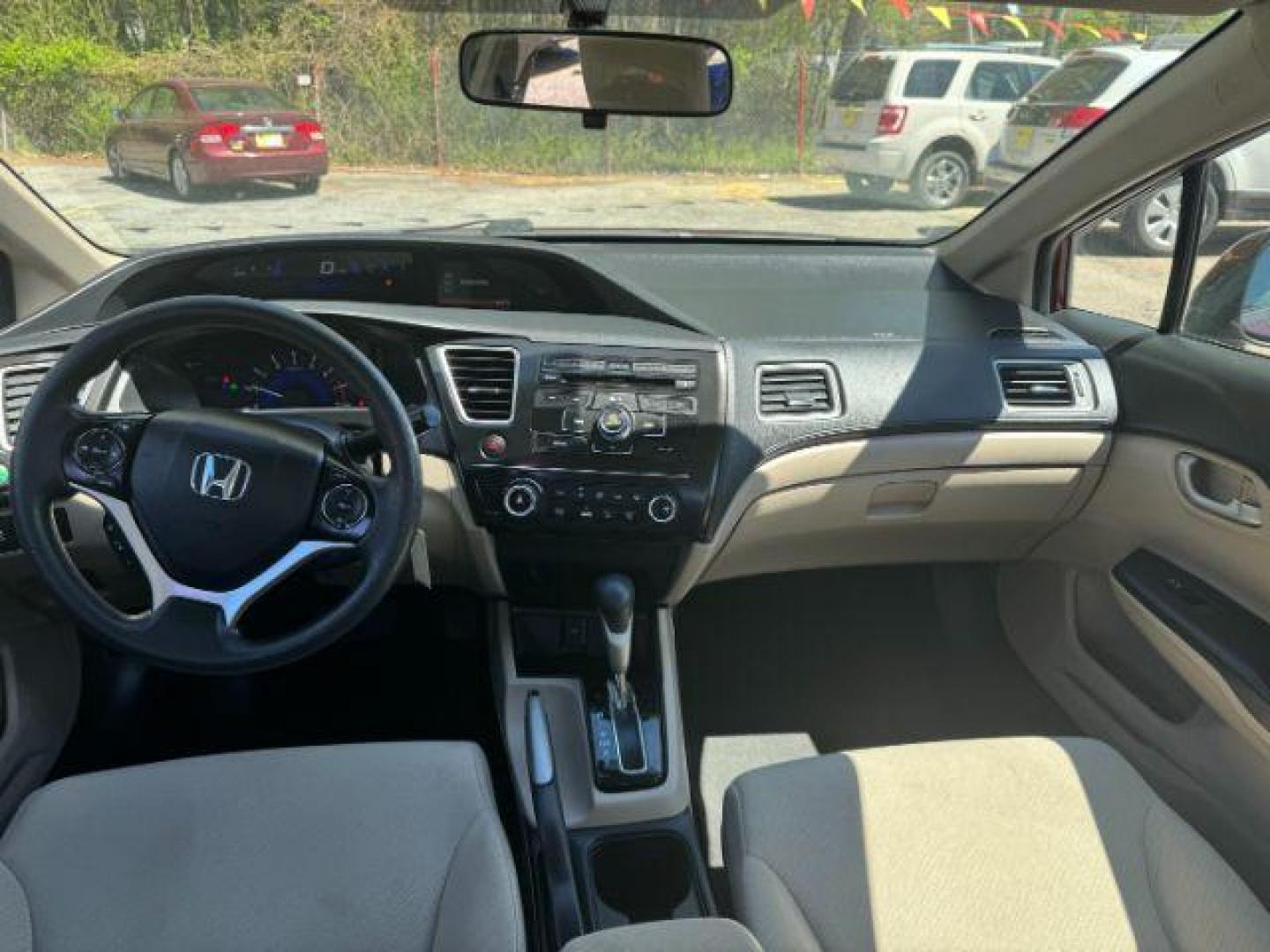 2013 Burgundy Honda Civic LX Sedan 5-Speed AT (19XFB2F55DE) with an 1.8L L4 SOHC 16V engine, 5-Speed Automatic transmission, located at 1806 Veterans Memorial Hwy SW, Austell, GA, 30168, (770) 944-9558, 33.817959, -84.606987 - Photo#11