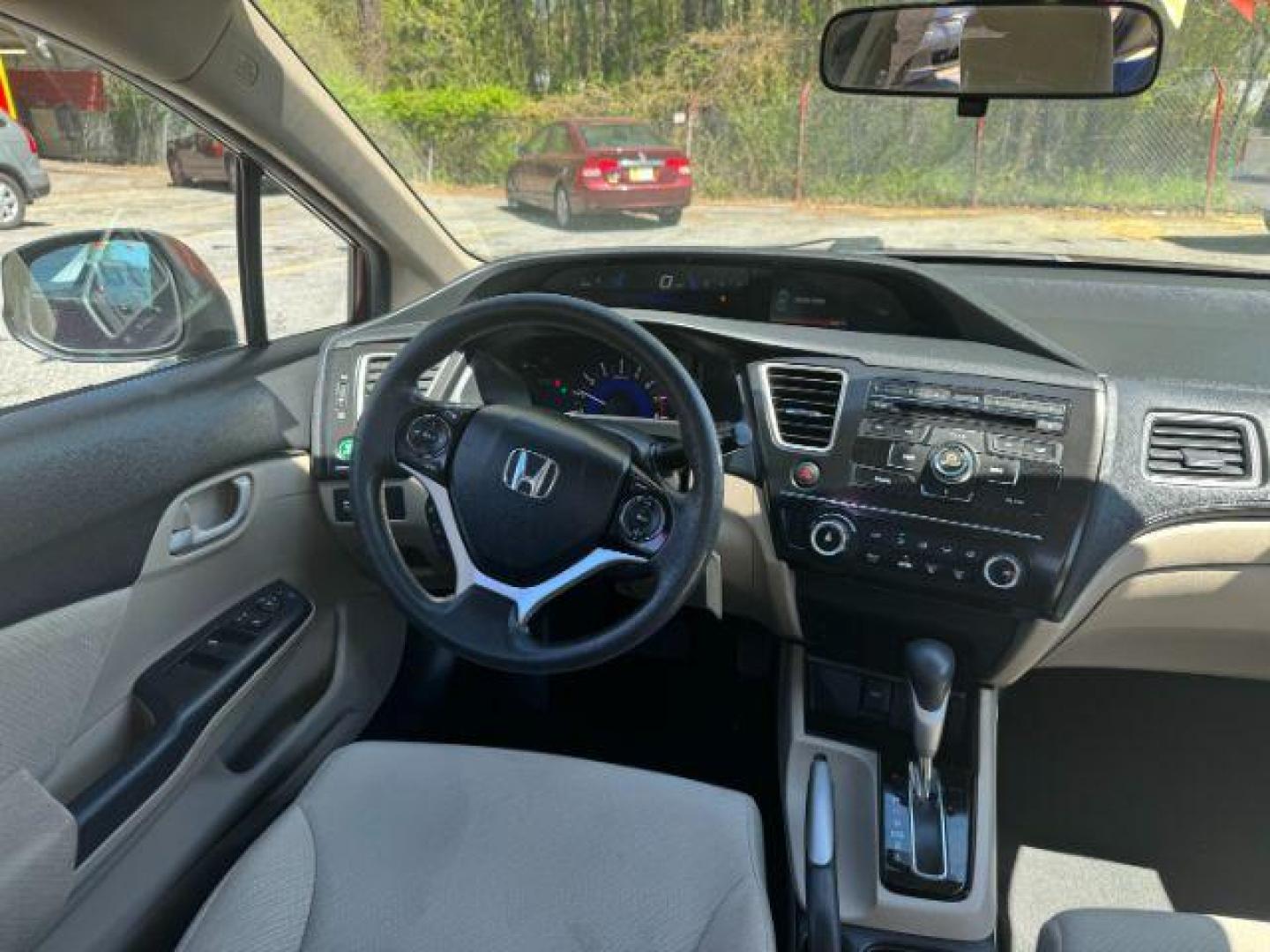 2013 Burgundy Honda Civic LX Sedan 5-Speed AT (19XFB2F55DE) with an 1.8L L4 SOHC 16V engine, 5-Speed Automatic transmission, located at 1806 Veterans Memorial Hwy SW, Austell, GA, 30168, (770) 944-9558, 33.817959, -84.606987 - Photo#12