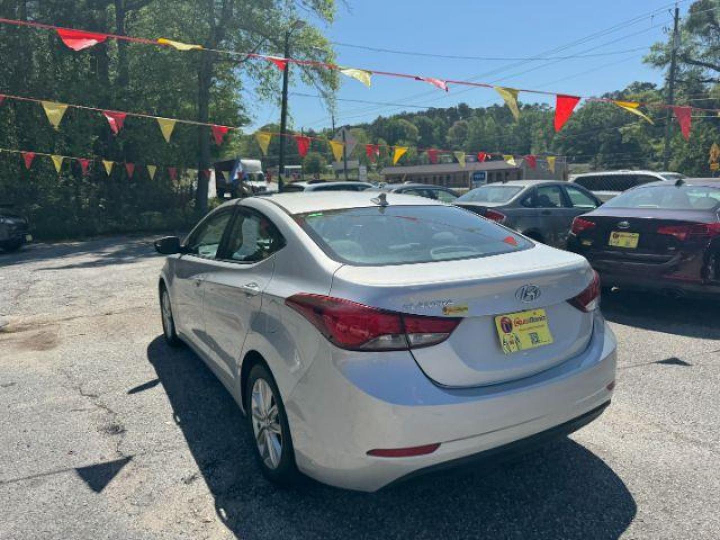 2014 Silver Hyundai Elantra GLS A/T (KMHDH4AE7EU) with an 1.8L L4 DOHC 16V engine, located at 1806 Veterans Memorial Hwy SW, Austell, GA, 30168, (770) 944-9558, 33.817959, -84.606987 - Photo#5