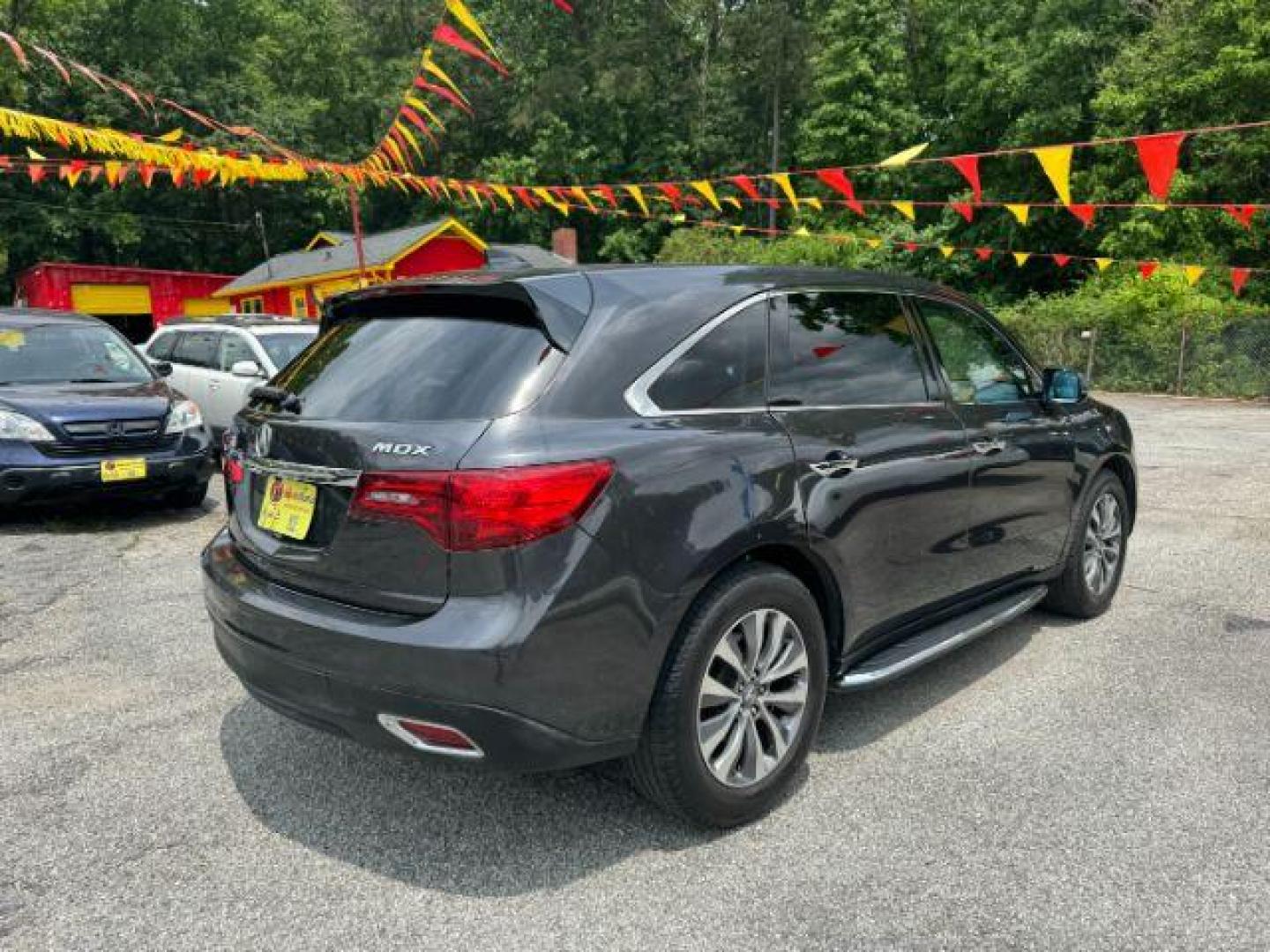 2014 Gray Acura MDX 6-Spd AT w/Tech Package (5FRYD3H43EB) with an 3.5L V6 SOHC 24V engine, 6-Speed Automatic transmission, located at 1806 Veterans Memorial Hwy SW, Austell, GA, 30168, (770) 944-9558, 33.817959, -84.606987 - Photo#2