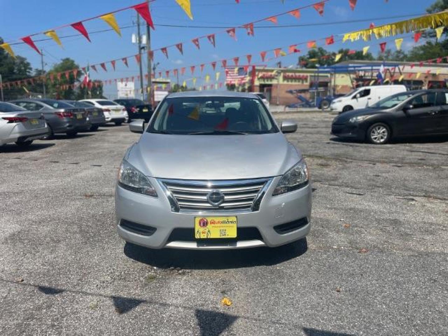 2013 Silver Nissan Sentra SV (1N4AB7AP2DN) with an 1.8L L4 SFI DOHC 16V engine, Continuously Variable Transmission transmission, located at 1806 Veterans Memorial Hwy SW, Austell, GA, 30168, (770) 944-9558, 33.817959, -84.606987 - Photo#1