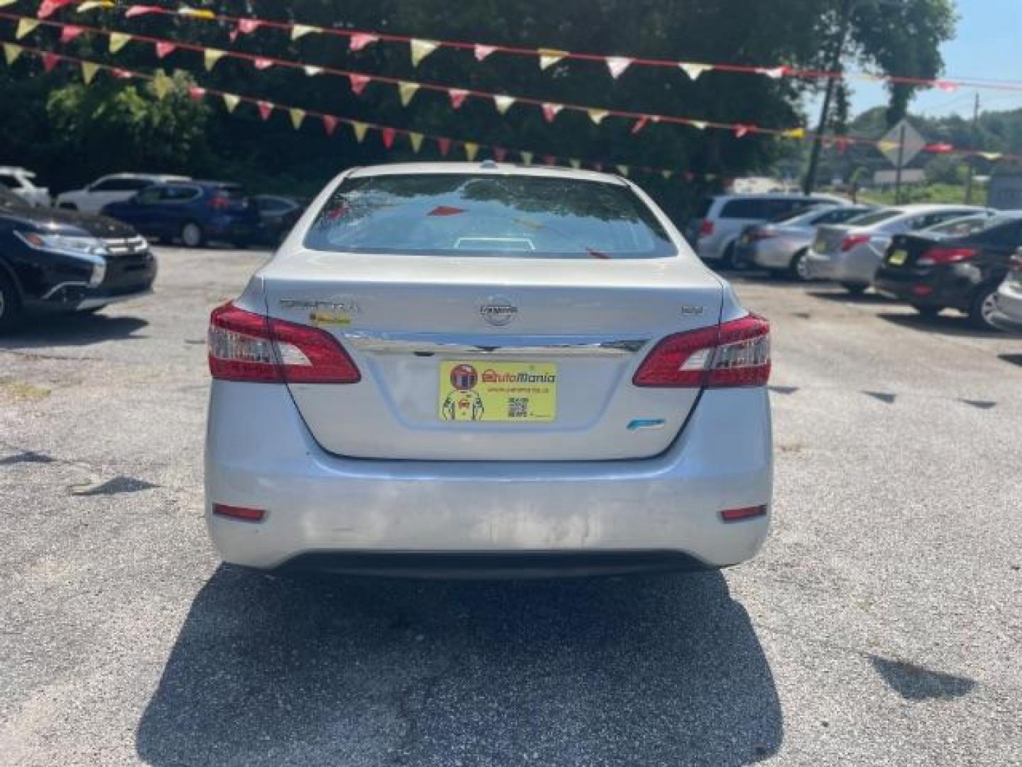 2013 Silver Nissan Sentra SV (1N4AB7AP2DN) with an 1.8L L4 SFI DOHC 16V engine, Continuously Variable Transmission transmission, located at 1806 Veterans Memorial Hwy SW, Austell, GA, 30168, (770) 944-9558, 33.817959, -84.606987 - Photo#4