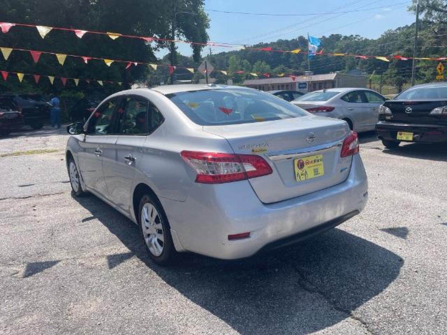 2013 Silver Nissan Sentra SV (1N4AB7AP2DN) with an 1.8L L4 SFI DOHC 16V engine, Continuously Variable Transmission transmission, located at 1806 Veterans Memorial Hwy SW, Austell, GA, 30168, (770) 944-9558, 33.817959, -84.606987 - Photo#5