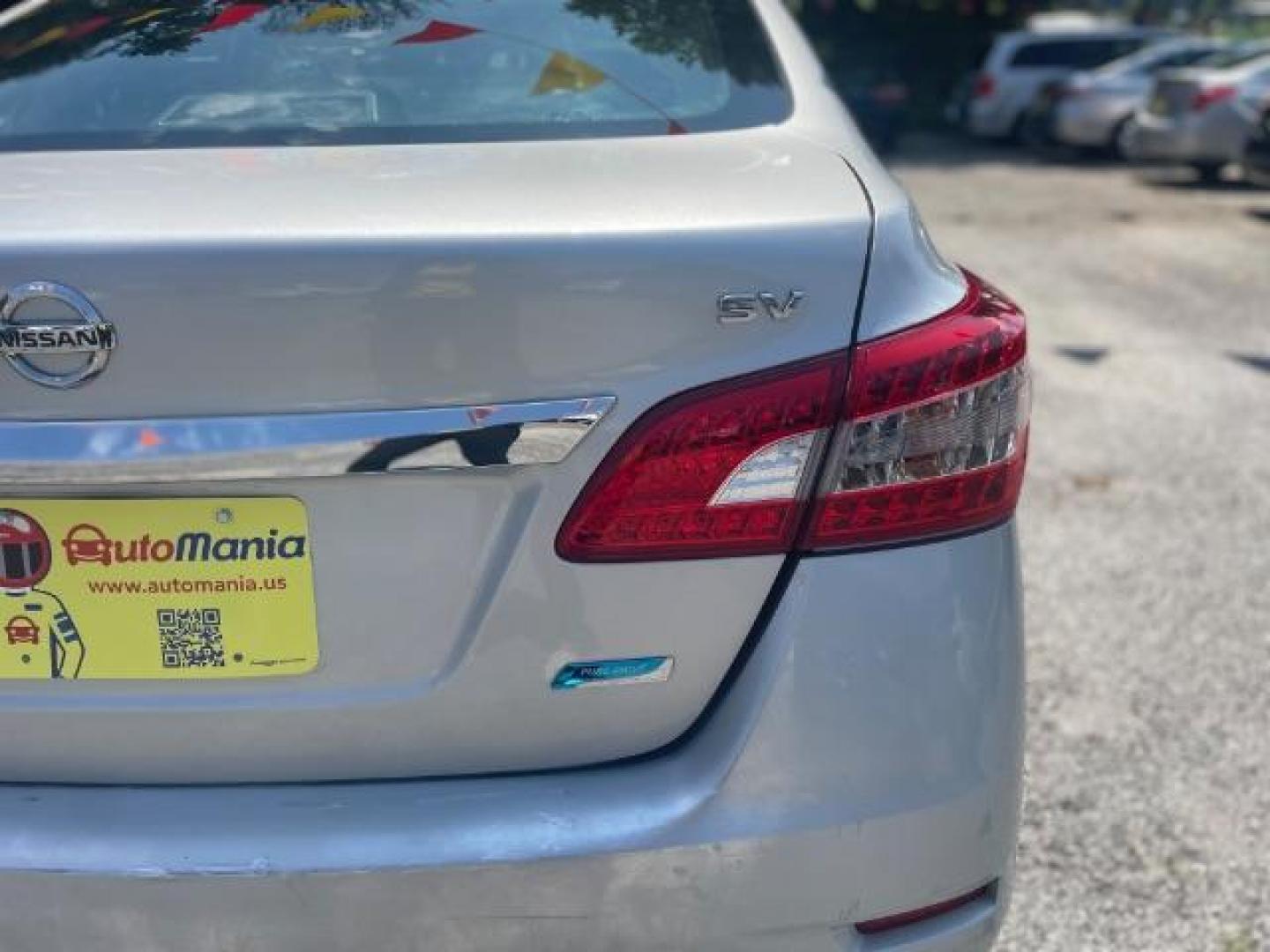 2013 Silver Nissan Sentra SV (1N4AB7AP2DN) with an 1.8L L4 SFI DOHC 16V engine, Continuously Variable Transmission transmission, located at 1806 Veterans Memorial Hwy SW, Austell, GA, 30168, (770) 944-9558, 33.817959, -84.606987 - Photo#6