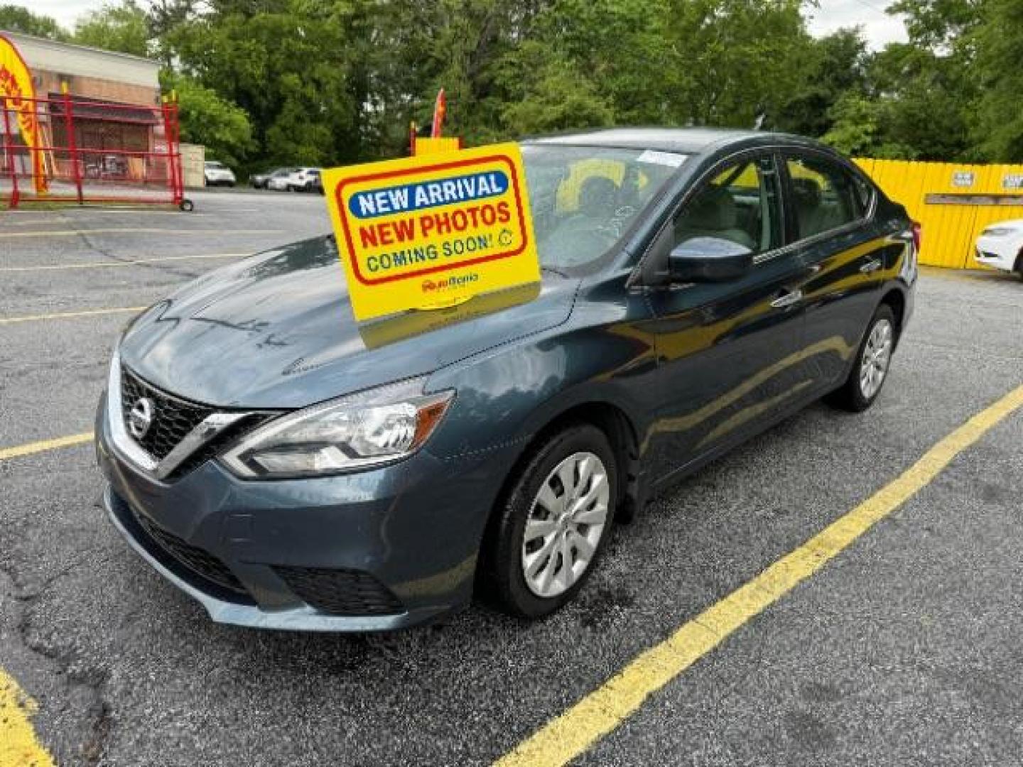 2017 Blue Nissan Sentra SV (3N1AB7AP5HY) with an 1.8L L4 SFI DOHC 16V engine, Continuously Variable Transmission transmission, located at 1806 Veterans Memorial Hwy SW, Austell, GA, 30168, (770) 944-9558, 33.817959, -84.606987 - Photo#0