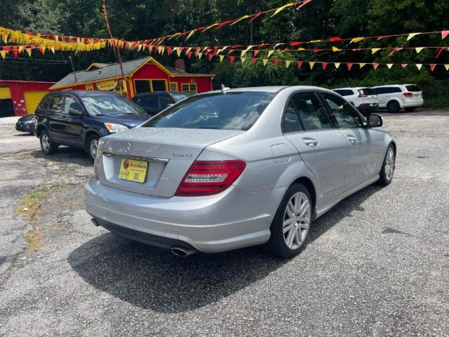 2009 Silver Mercedes-Benz C-Class C300 4MATIC Sport Sedan (WDDGF81X49R) with an 3.0L V6 DOHC 24V engine, 7-Speed Automatic transmission, located at 1806 Veterans Memorial Hwy SW, Austell, GA, 30168, (770) 944-9558, 33.817959, -84.606987 - Photo#3