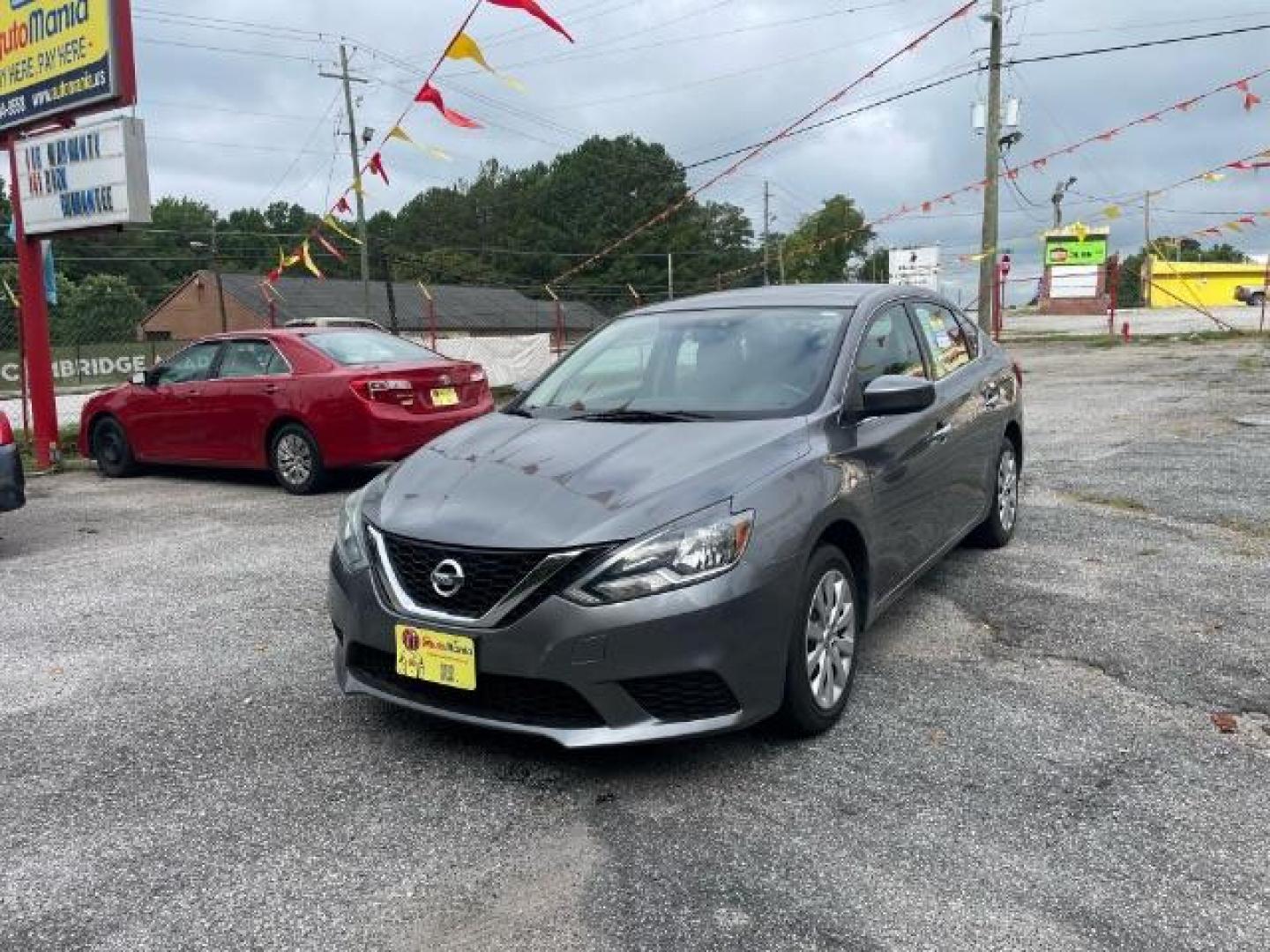 2017 Gray Nissan Sentra SV (3N1AB7AP4HY) with an 1.8L L4 SFI DOHC 16V engine, Continuously Variable Transmission transmission, located at 1806 Veterans Memorial Hwy SW, Austell, GA, 30168, (770) 944-9558, 33.817959, -84.606987 - Photo#0