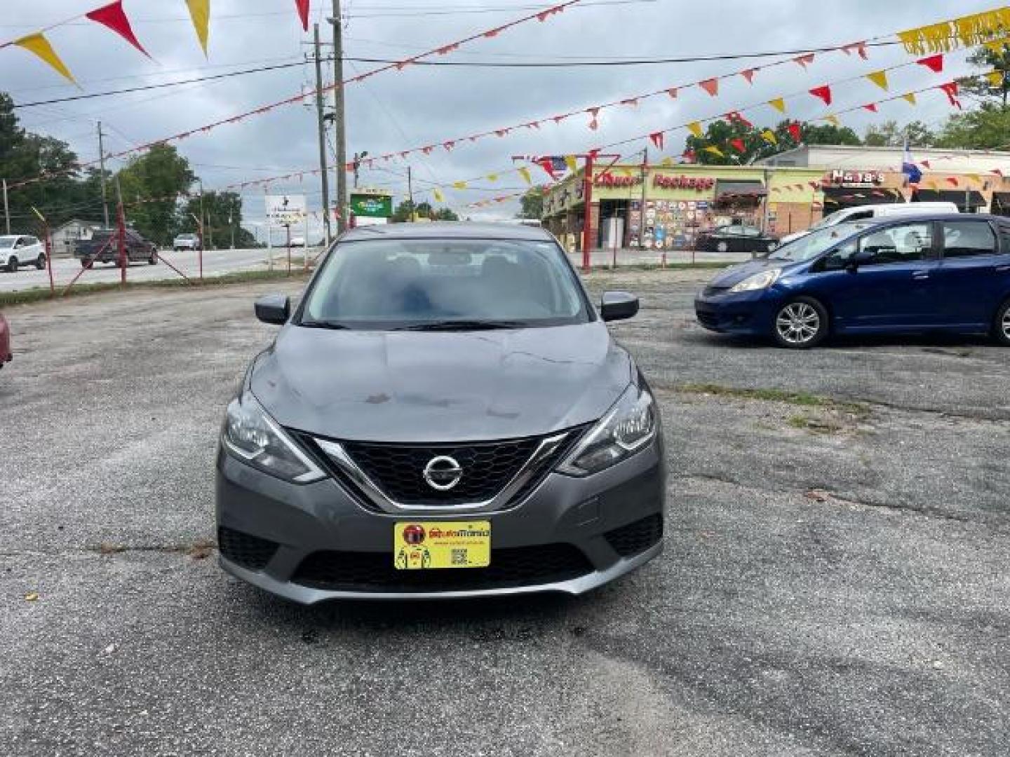 2017 Gray Nissan Sentra SV (3N1AB7AP4HY) with an 1.8L L4 SFI DOHC 16V engine, Continuously Variable Transmission transmission, located at 1806 Veterans Memorial Hwy SW, Austell, GA, 30168, (770) 944-9558, 33.817959, -84.606987 - Photo#1