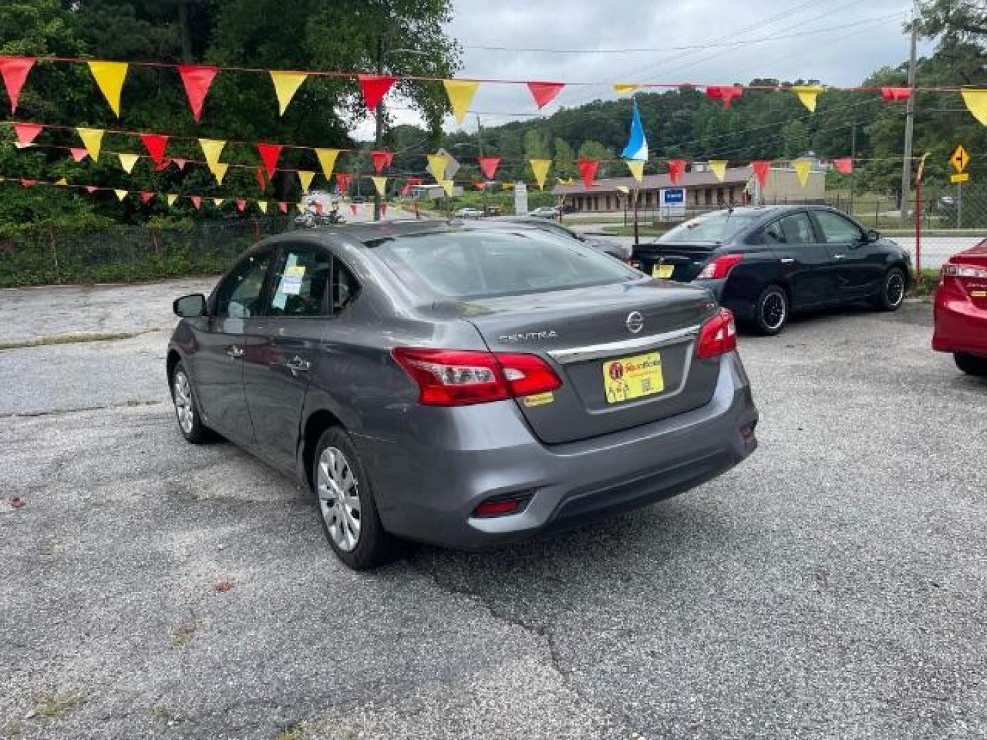 2017 Gray Nissan Sentra SV (3N1AB7AP4HY) with an 1.8L L4 SFI DOHC 16V engine, Continuously Variable Transmission transmission, located at 1806 Veterans Memorial Hwy SW, Austell, GA, 30168, (770) 944-9558, 33.817959, -84.606987 - Photo#3