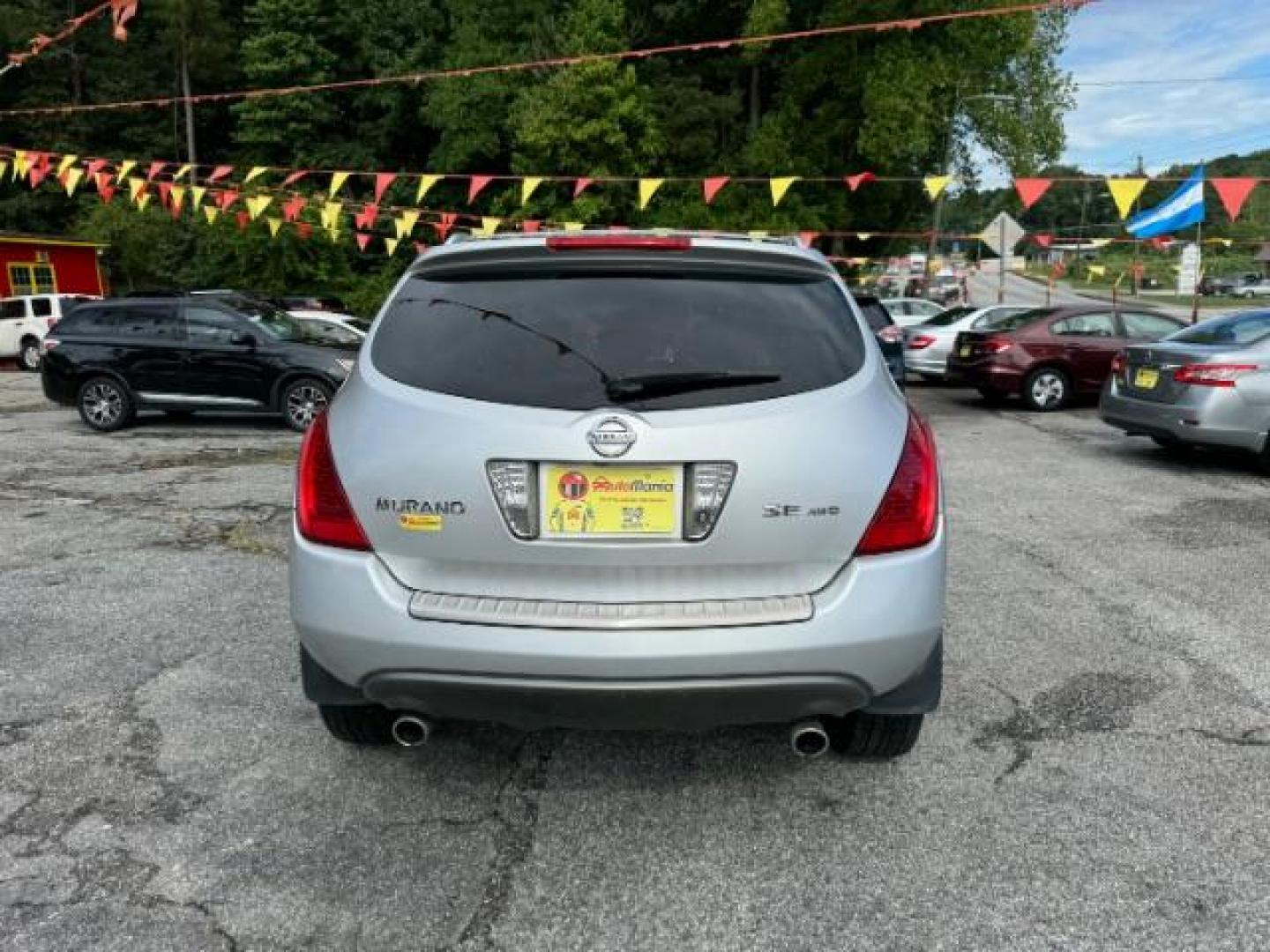 2006 Silver Nissan Murano SE AWD (JN8AZ08W66W) with an 3.5L V6 DOHC 24V engine, Continuously Variable Transmission transmission, located at 1806 Veterans Memorial Hwy SW, Austell, GA, 30168, (770) 944-9558, 33.817959, -84.606987 - Photo#4