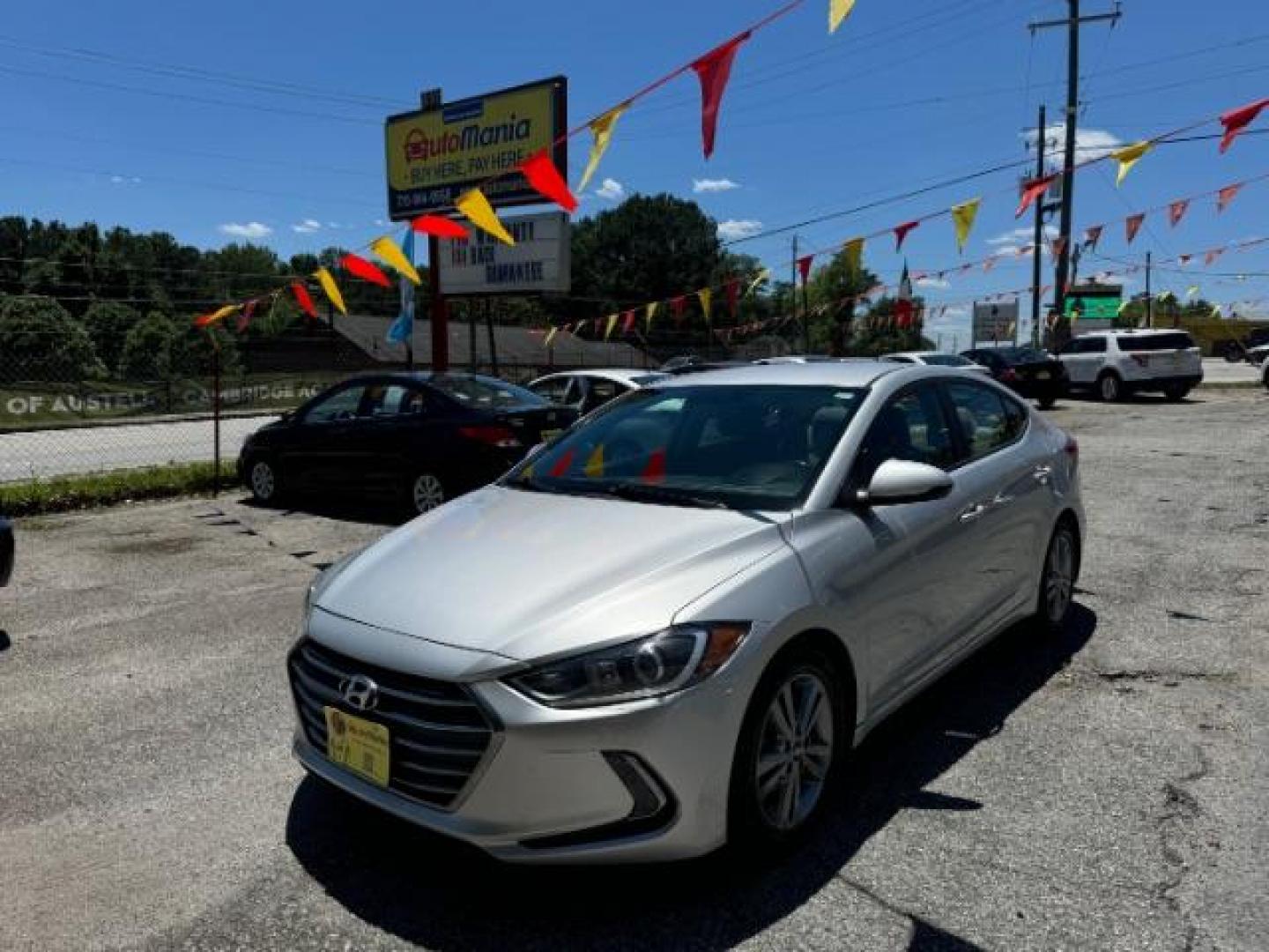 2017 Silver Hyundai Elantra Value Edition 6A (5NPD84LF4HH) with an 1.8L L4 DOHC 16V engine, 6-Speed Automatic transmission, located at 1806 Veterans Memorial Hwy SW, Austell, GA, 30168, (770) 944-9558, 33.817959, -84.606987 - Photo#0