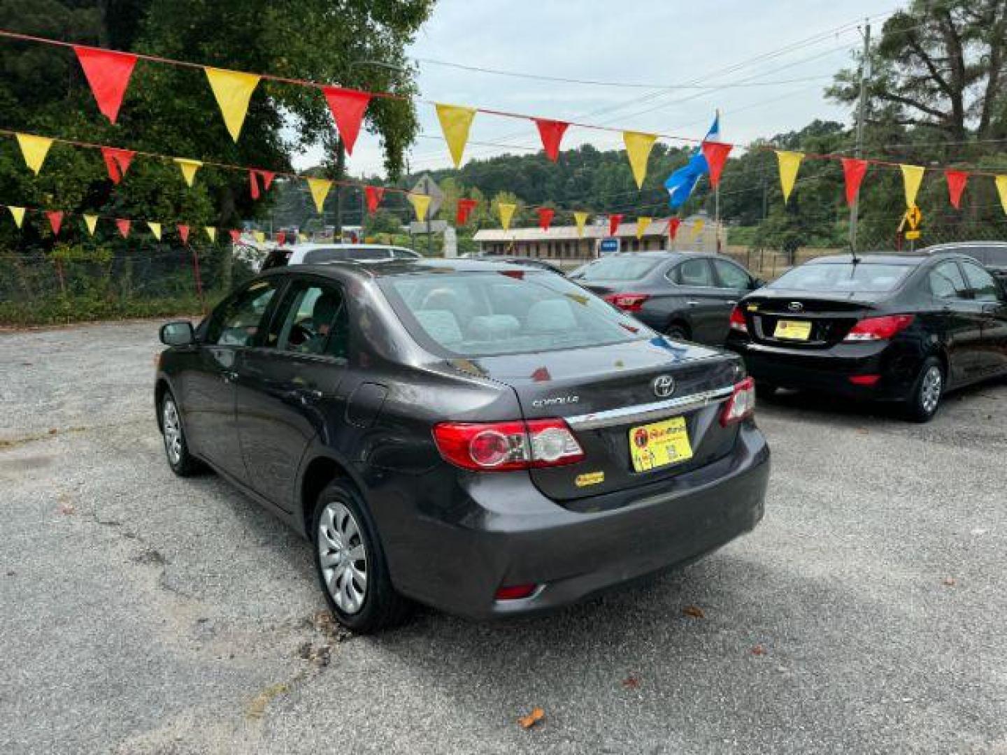 2012 Gray Toyota Corolla LE 4-Speed AT (5YFBU4EEXCP) with an 1.8L L4 DOHC 16V engine, 4-Speed Automatic transmission, located at 1806 Veterans Memorial Hwy SW, Austell, GA, 30168, (770) 944-9558, 33.817959, -84.606987 - Photo#3