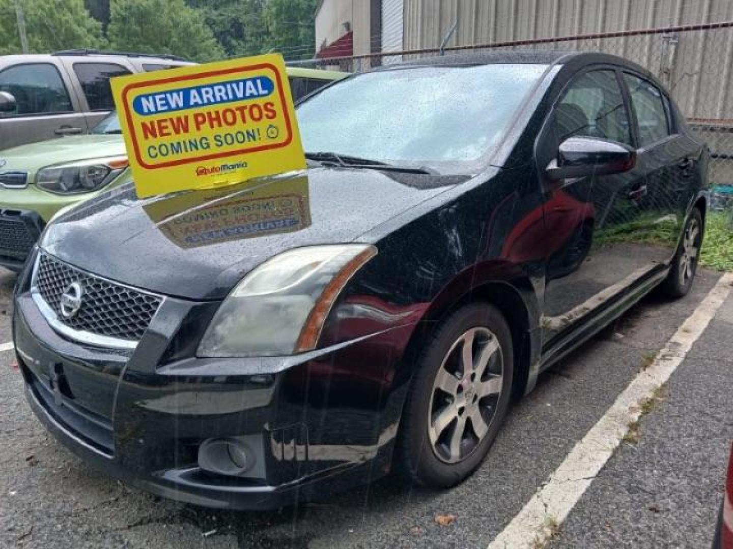 2012 Black Nissan Sentra 2.0 SR (3N1AB6AP8CL) with an 2.0L L4 DOHC 16V engine, Continuously Variable Transmission transmission, located at 1806 Veterans Memorial Hwy SW, Austell, GA, 30168, (770) 944-9558, 33.817959, -84.606987 - Photo#0