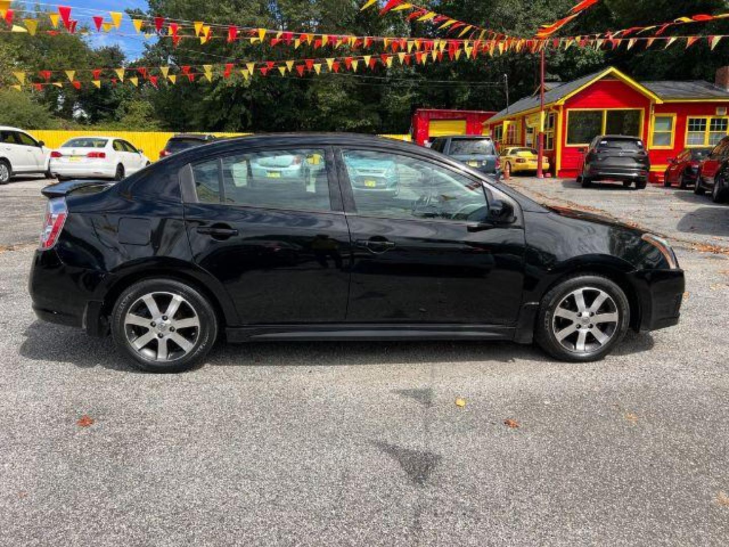 2012 Black Nissan Sentra 2.0 SR (3N1AB6AP8CL) with an 2.0L L4 DOHC 16V engine, Continuously Variable Transmission transmission, located at 1806 Veterans Memorial Hwy SW, Austell, GA, 30168, (770) 944-9558, 33.817959, -84.606987 - Photo#8