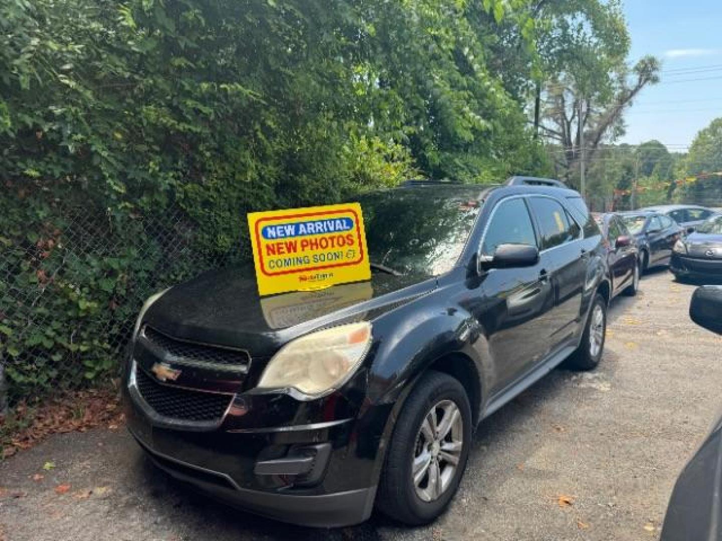 2014 Black Chevrolet Equinox 1LT 2WD (2GNALBEK4E6) with an 2.4L L4 DOHC 16V FFV engine, 6-Speed Automatic transmission, located at 1806 Veterans Memorial Hwy SW, Austell, GA, 30168, (770) 944-9558, 33.817959, -84.606987 - Photo#0