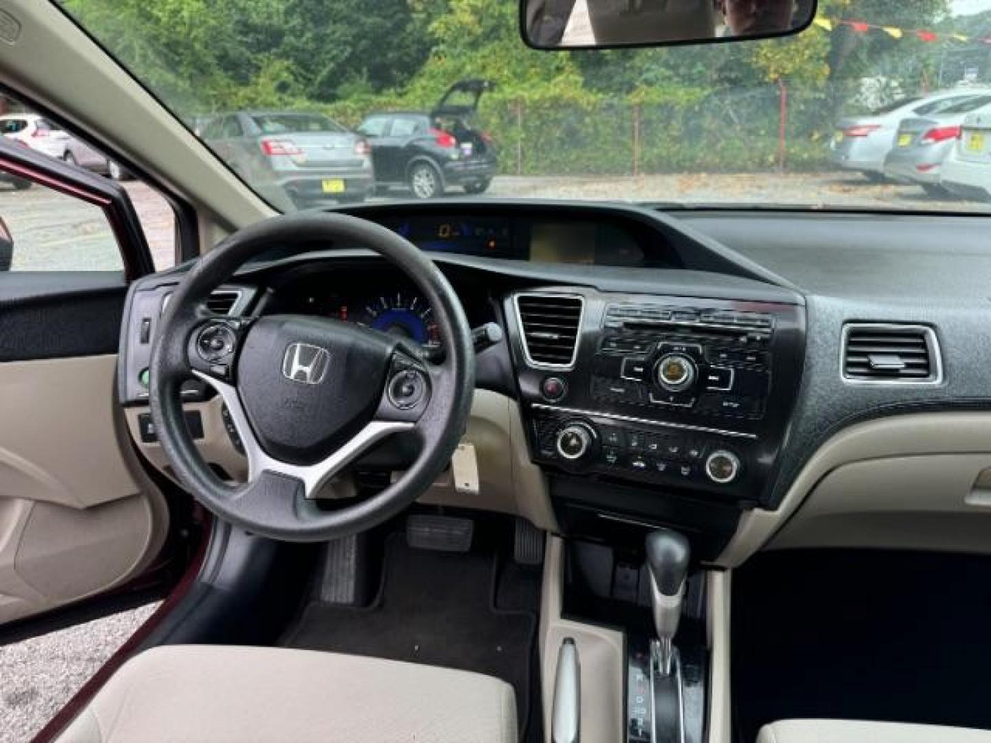 2013 Burgundy Honda Civic LX Sedan 5-Speed AT (19XFB2F59DE) with an 1.8L L4 SOHC 16V engine, 5-Speed Automatic transmission, located at 1806 Veterans Memorial Hwy SW, Austell, GA, 30168, (770) 944-9558, 33.817959, -84.606987 - Photo#12