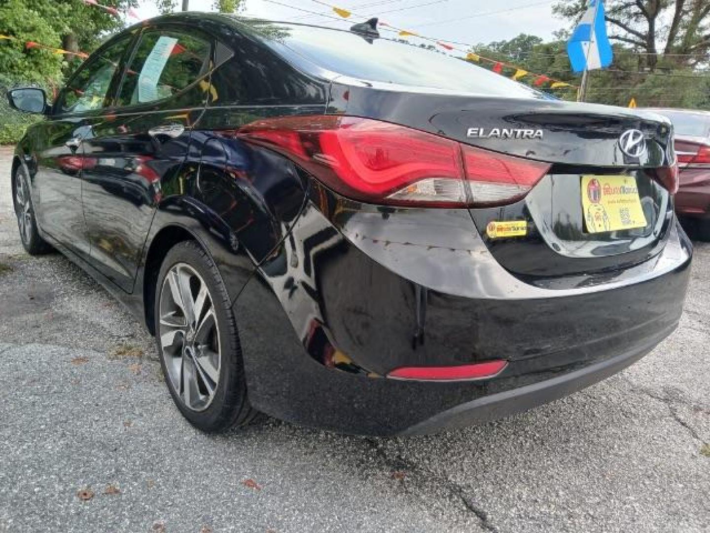 2016 Black Hyundai Elantra SE 6AT (KMHDH4AE4GU) with an 1.8L L4 DOHC 16V engine, 6-Speed Automatic transmission, located at 1806 Veterans Memorial Hwy SW, Austell, GA, 30168, (770) 944-9558, 33.817959, -84.606987 - Photo#3