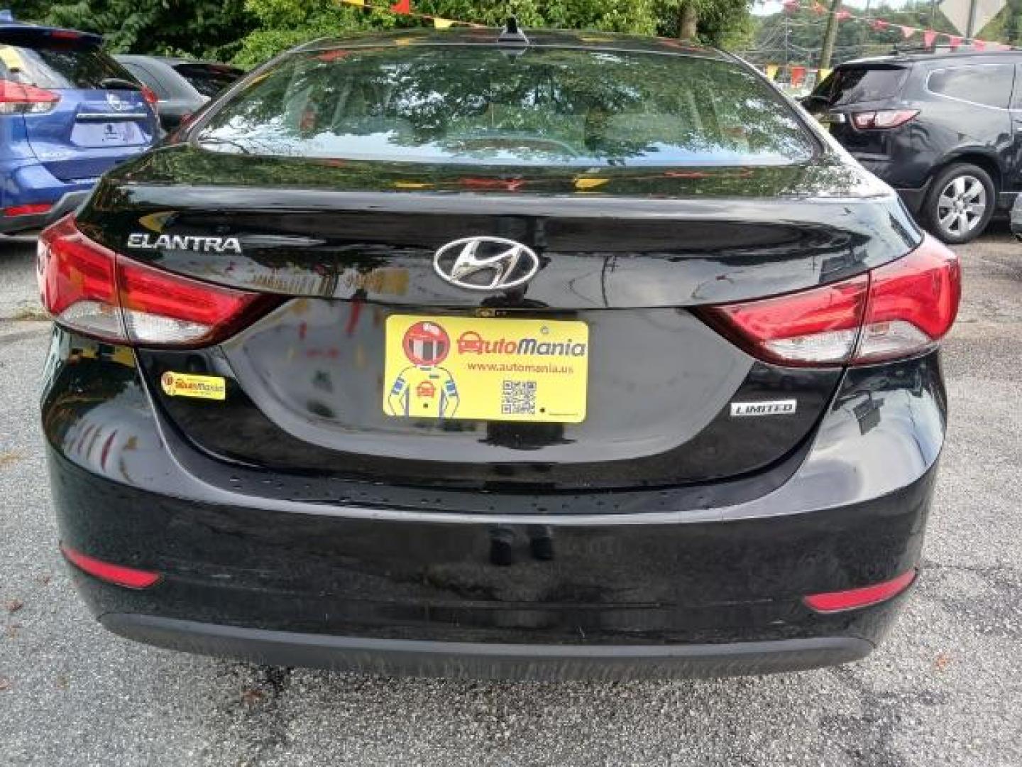 2016 Black Hyundai Elantra SE 6AT (KMHDH4AE4GU) with an 1.8L L4 DOHC 16V engine, 6-Speed Automatic transmission, located at 1806 Veterans Memorial Hwy SW, Austell, GA, 30168, (770) 944-9558, 33.817959, -84.606987 - Photo#4