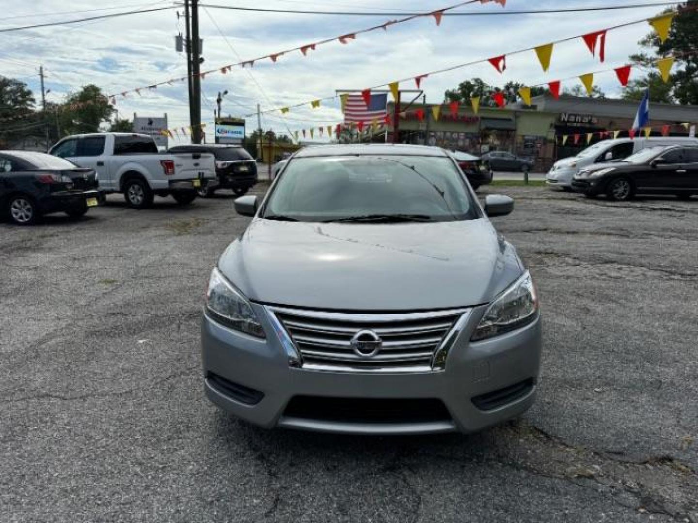 2014 Gray Nissan Sentra SEDAN 4-DR (3N1AB7AP2EL) with an 1.8L L4 SFI DOHC 16V engine, Continuously Variable Transmission transmission, located at 1806 Veterans Memorial Hwy SW, Austell, GA, 30168, (770) 944-9558, 33.817959, -84.606987 - Photo#1