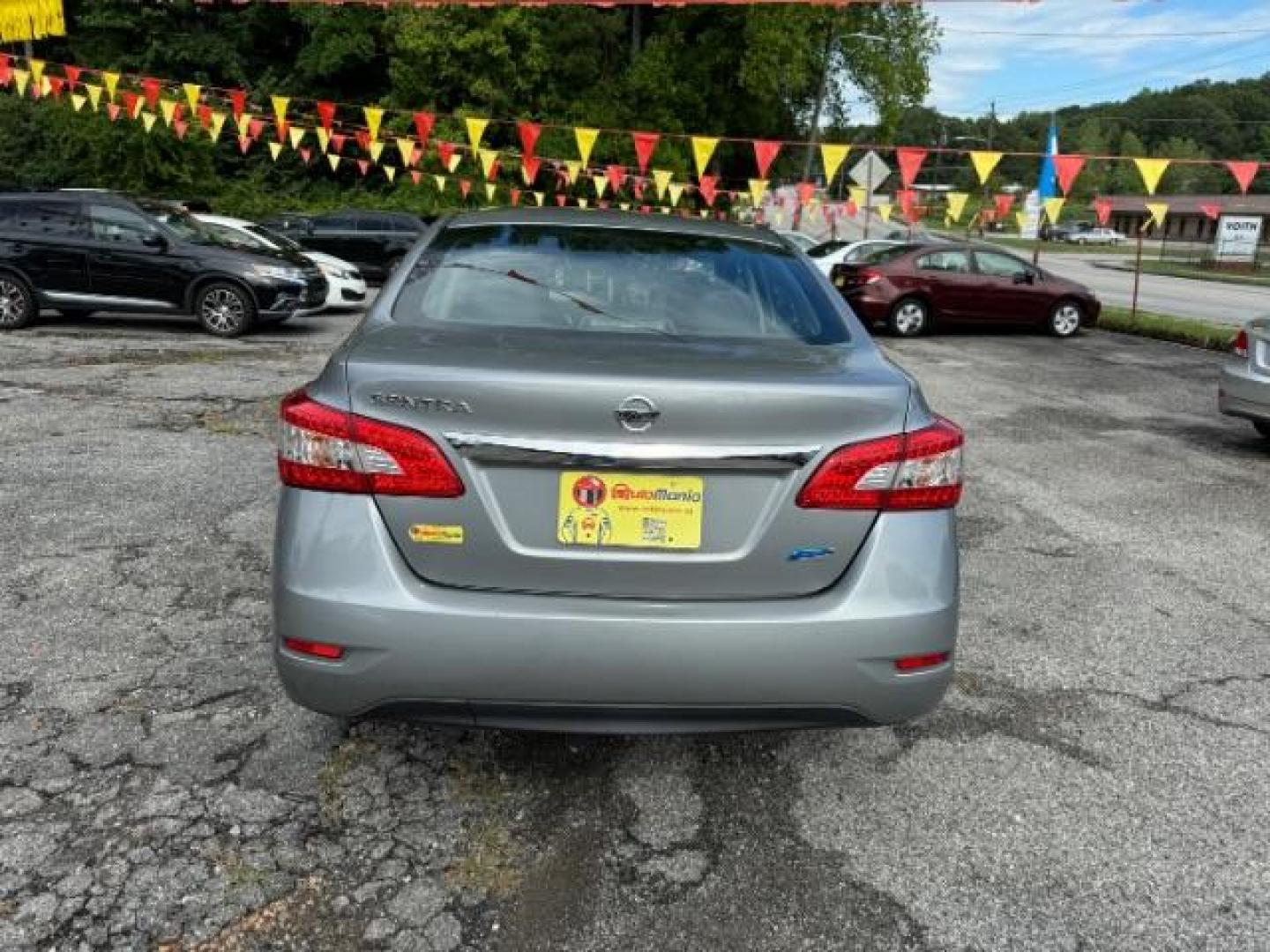 2014 Gray Nissan Sentra SEDAN 4-DR (3N1AB7AP2EL) with an 1.8L L4 SFI DOHC 16V engine, Continuously Variable Transmission transmission, located at 1806 Veterans Memorial Hwy SW, Austell, GA, 30168, (770) 944-9558, 33.817959, -84.606987 - Photo#3