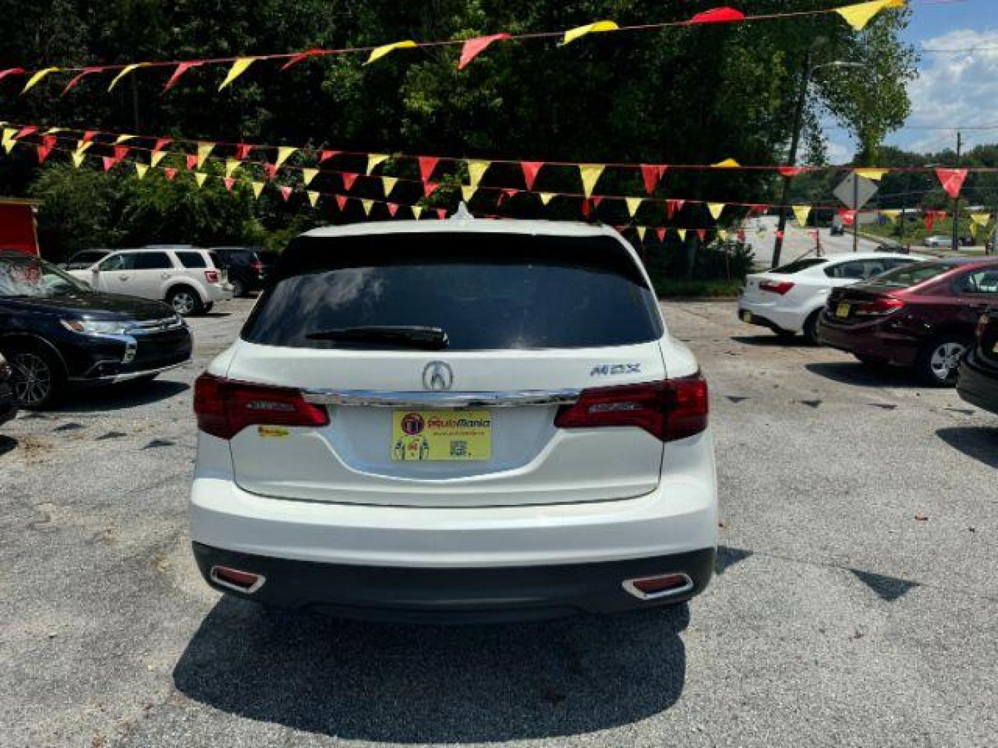 2015 White Acura MDX SPORT UTILITY 4-DR (5FRYD3H47FB) with an 3.5L V6 SOHC 24V engine, 6-Speed Automatic transmission, located at 1806 Veterans Memorial Hwy SW, Austell, GA, 30168, (770) 944-9558, 33.817959, -84.606987 - Photo#4