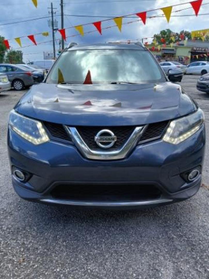 2015 Blue Nissan Rogue S 2WD (5N1AT2MT6FC) with an 2.5L L4 DOHC 16V engine, Continuously Variable Transmission transmission, located at 1806 Veterans Memorial Hwy SW, Austell, GA, 30168, (770) 944-9558, 33.817959, -84.606987 - Photo#1