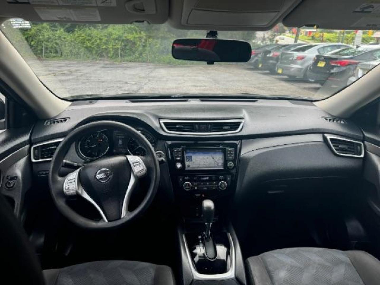 2015 Black Nissan Rogue SV 2WD (KNMAT2MT9FP) with an 2.5L L4 DOHC 16V engine, Continuously Variable Transmission transmission, located at 1806 Veterans Memorial Hwy SW, Austell, GA, 30168, (770) 944-9558, 33.817959, -84.606987 - Photo#2