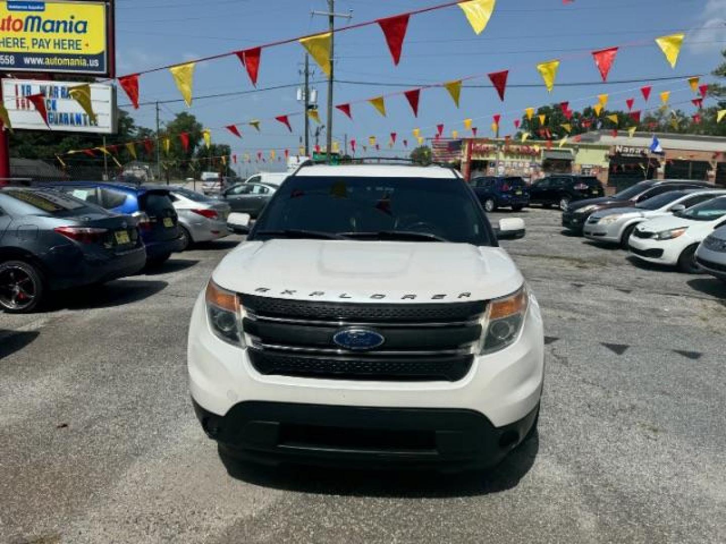 2014 White Ford Explorer Limited FWD (1FM5K7F82EG) with an 3.5L V6 DOHC 24V engine, 6-Speed Automatic transmission, located at 1806 Veterans Memorial Hwy SW, Austell, GA, 30168, (770) 944-9558, 33.817959, -84.606987 - Photo#1