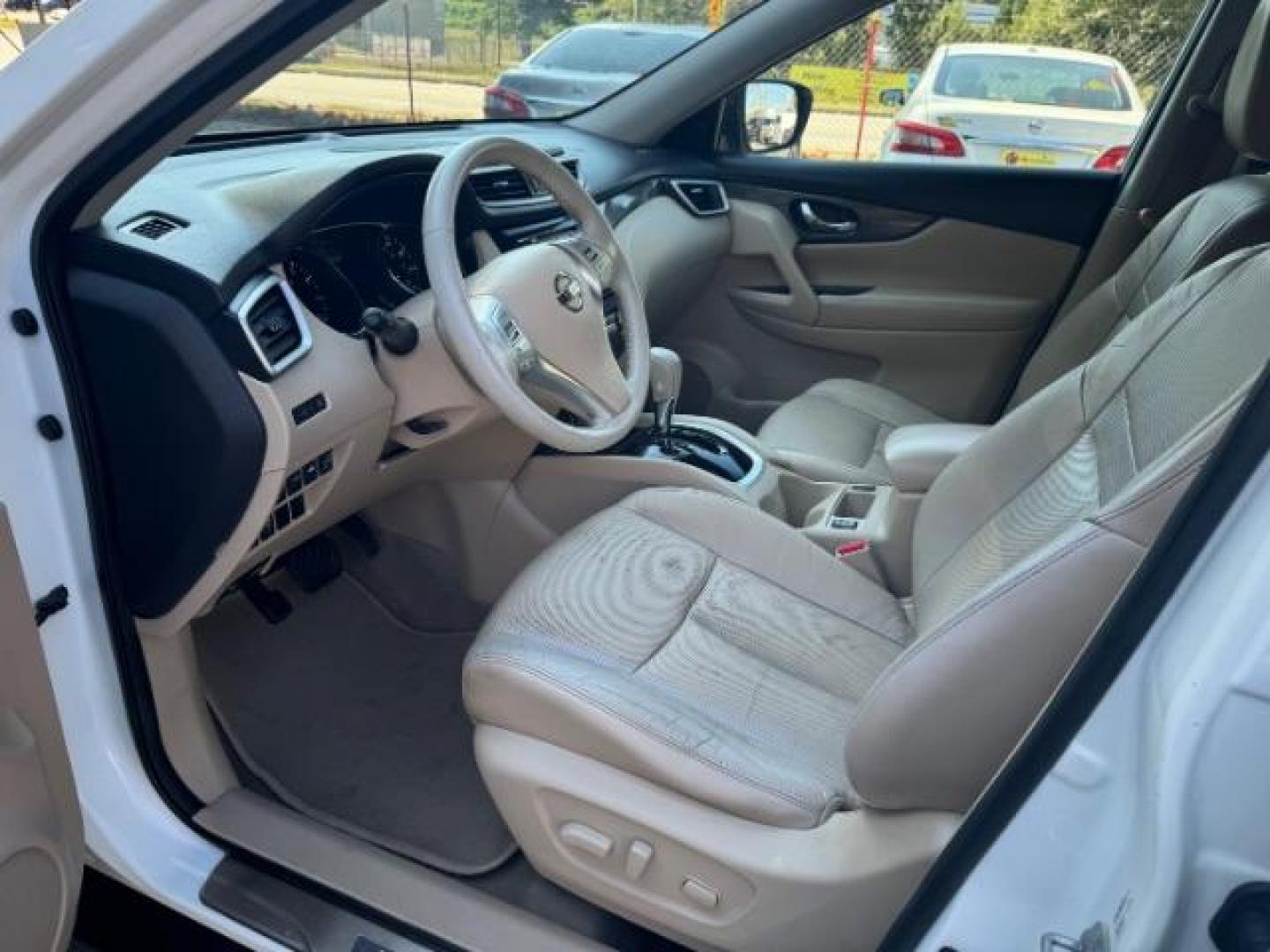 2015 WHITE Nissan Rogue S 2WD (5N1AT2MT4FC) with an 2.5L L4 DOHC 16V engine, Continuously Variable Transmission transmission, located at 1806 Veterans Memorial Hwy SW, Austell, GA, 30168, (770) 944-9558, 33.817959, -84.606987 - Photo#6