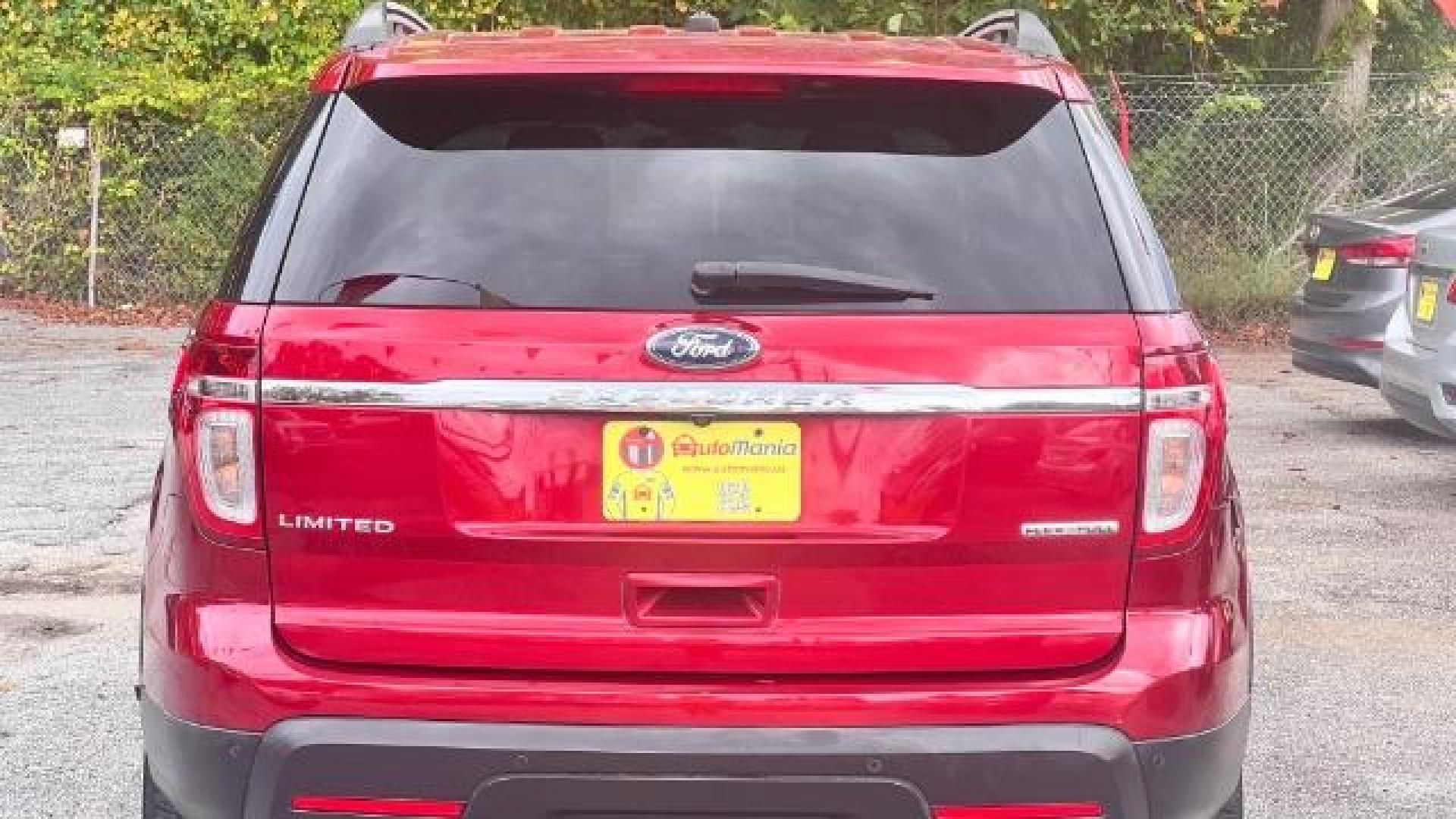 2015 Red Ford Explorer Limited FWD (1FM5K7F84FG) with an 3.5L V6 DOHC 24V engine, 6-Speed Automatic transmission, located at 1806 Veterans Memorial Hwy SW, Austell, GA, 30168, (770) 944-9558, 33.817959, -84.606987 - Photo#6