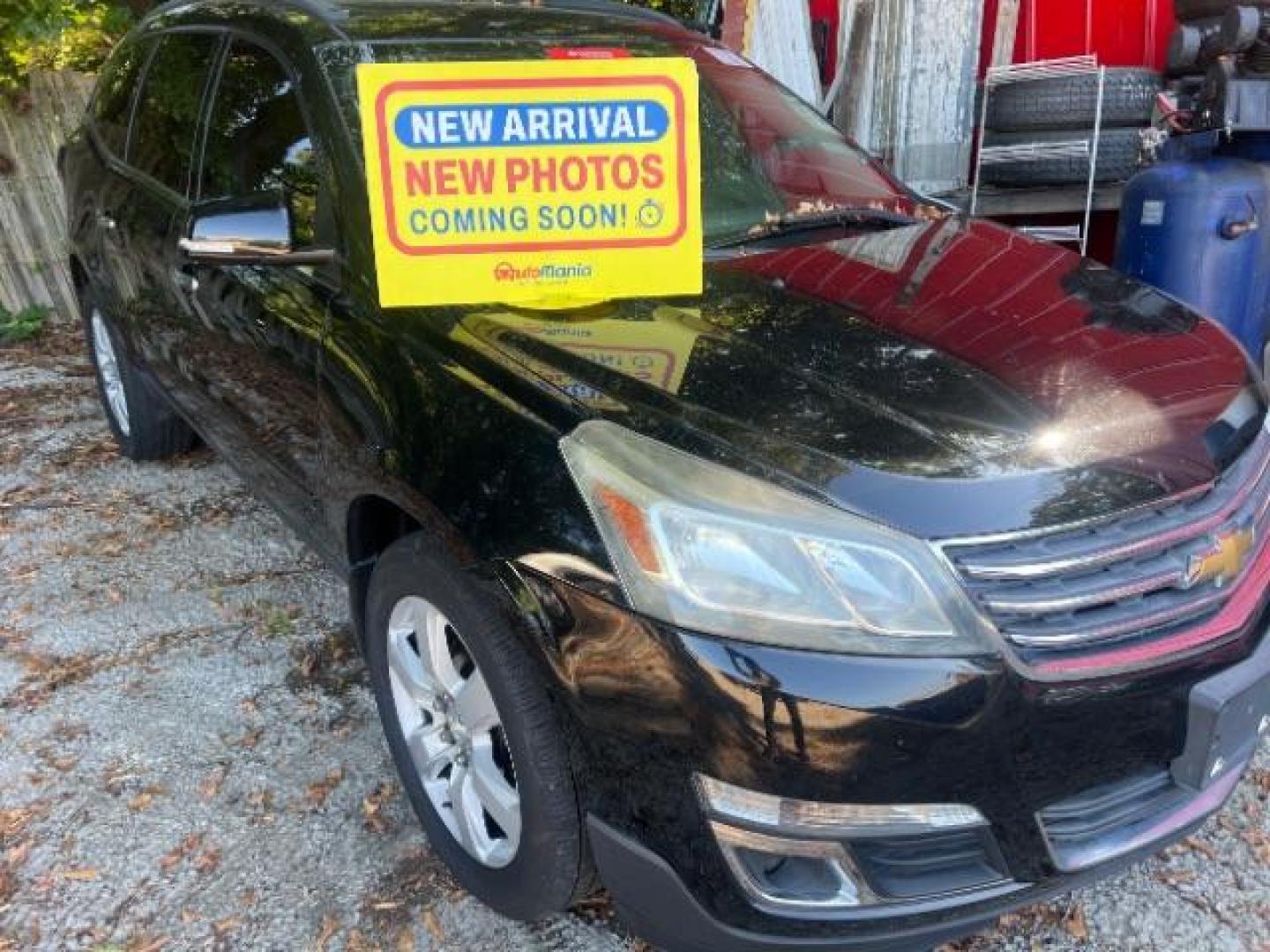 2016 Black Chevrolet Traverse 1LT FWD (1GNKRGKD0GJ) with an 3.6L V6 DOHC 24V engine, 6-Speed Automatic transmission, located at 1806 Veterans Memorial Hwy SW, Austell, GA, 30168, (770) 944-9558, 33.817959, -84.606987 - Photo#0