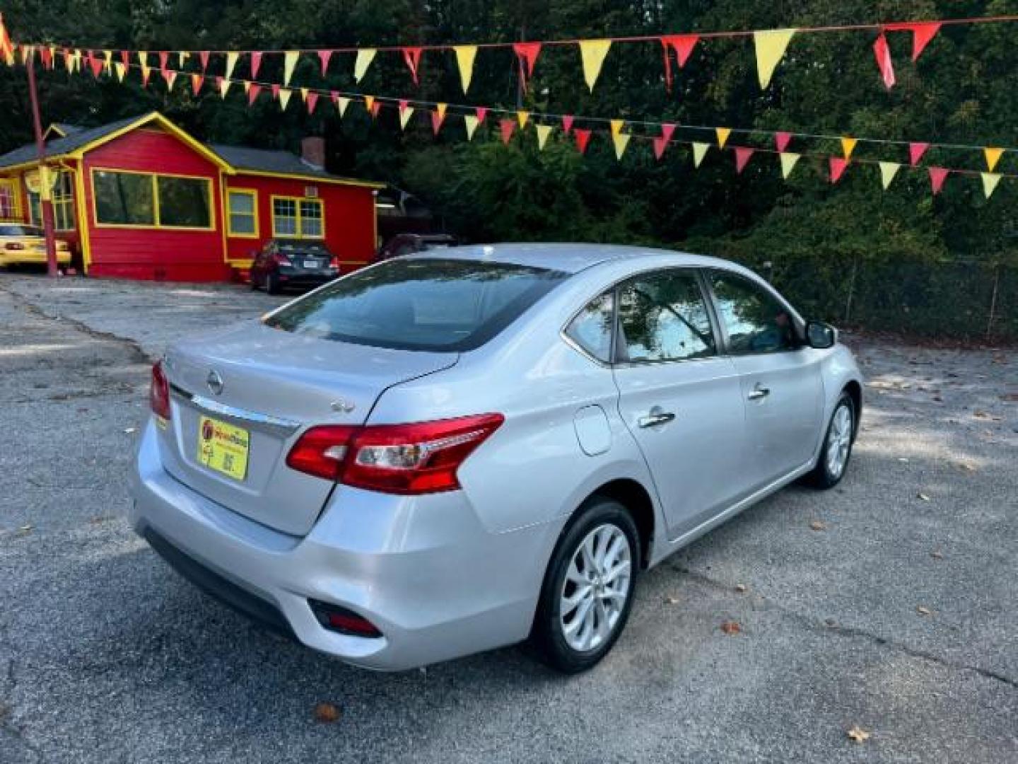 2019 Silver Nissan Sentra SV (3N1AB7AP7KY) with an 1.8L L4 SFI DOHC 16V engine, Continuously Variable Transmission transmission, located at 1806 Veterans Memorial Hwy SW, Austell, GA, 30168, (770) 944-9558, 33.817959, -84.606987 - Photo#3