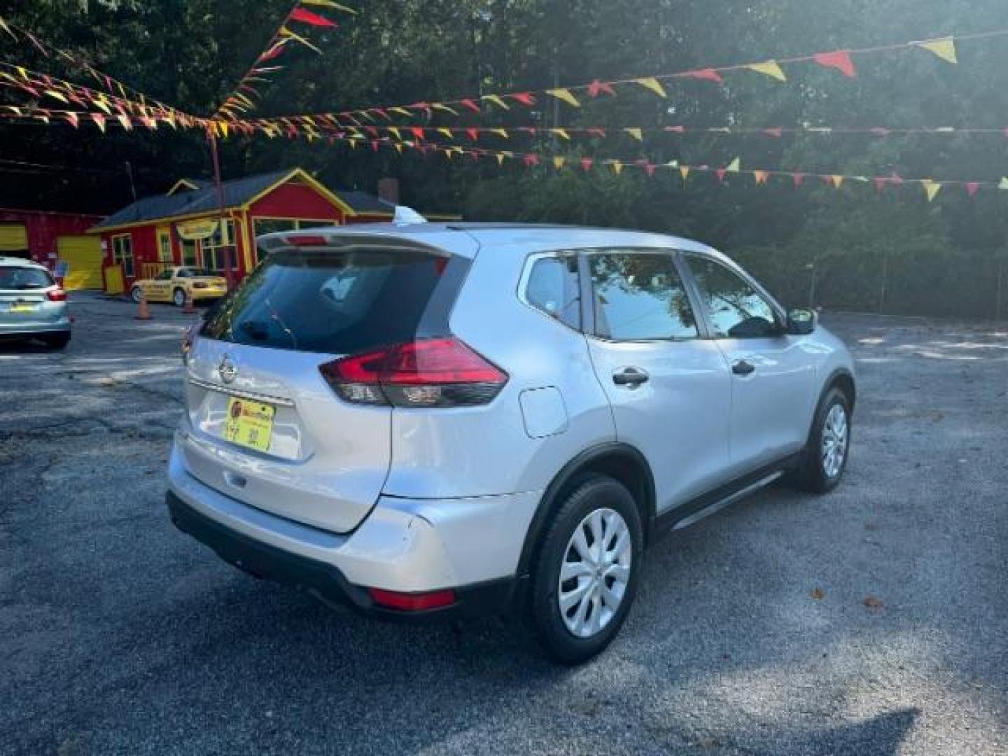 2017 Silver Nissan Rogue S 2WD (5N1AT2MT9HC) with an 2.5L L4 DOHC 16V engine, Continuously Variable Transmission transmission, located at 1806 Veterans Memorial Hwy SW, Austell, GA, 30168, (770) 944-9558, 33.817959, -84.606987 - Photo#3