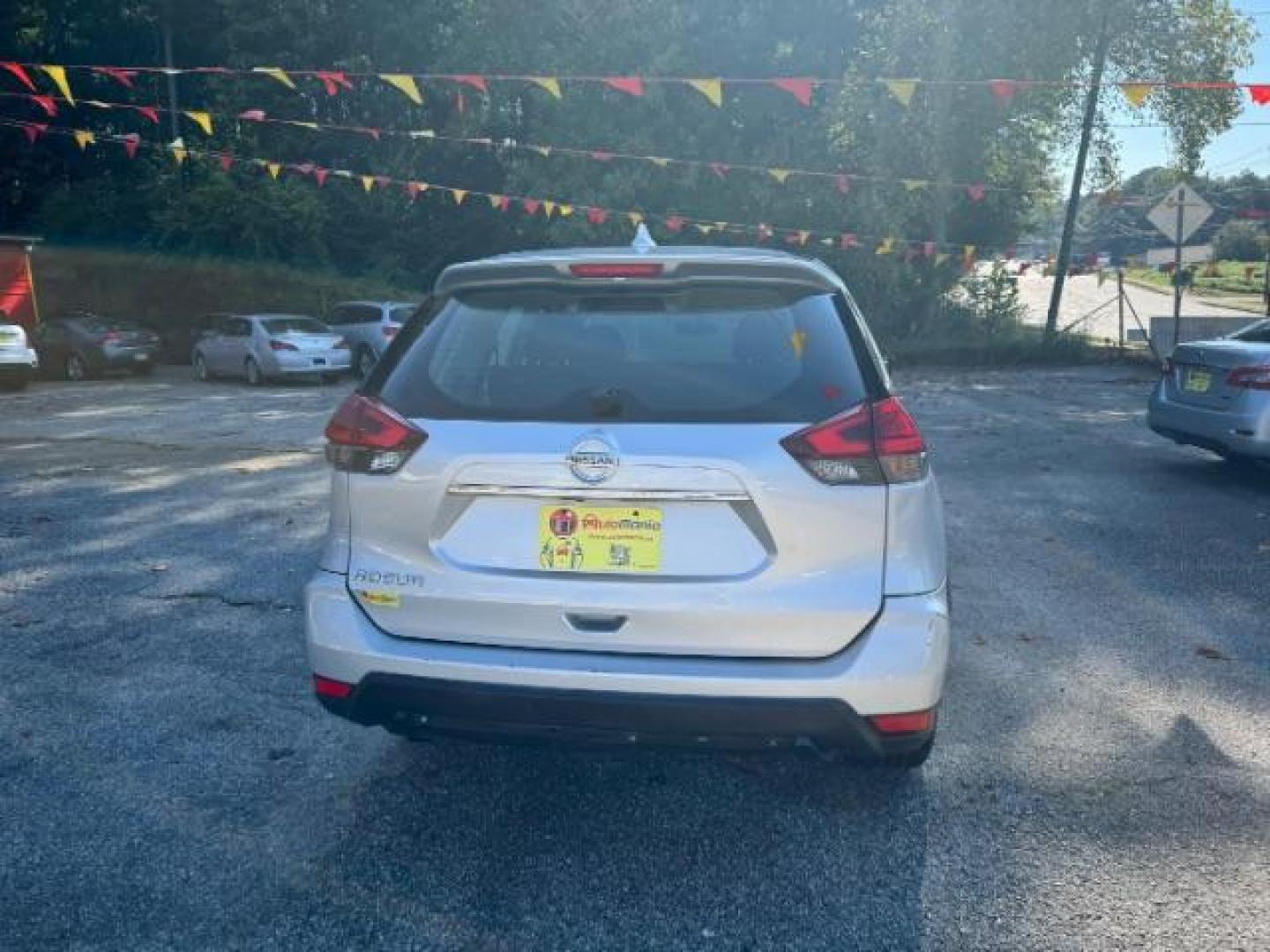 2017 Silver Nissan Rogue S 2WD (5N1AT2MT9HC) with an 2.5L L4 DOHC 16V engine, Continuously Variable Transmission transmission, located at 1806 Veterans Memorial Hwy SW, Austell, GA, 30168, (770) 944-9558, 33.817959, -84.606987 - Photo#4