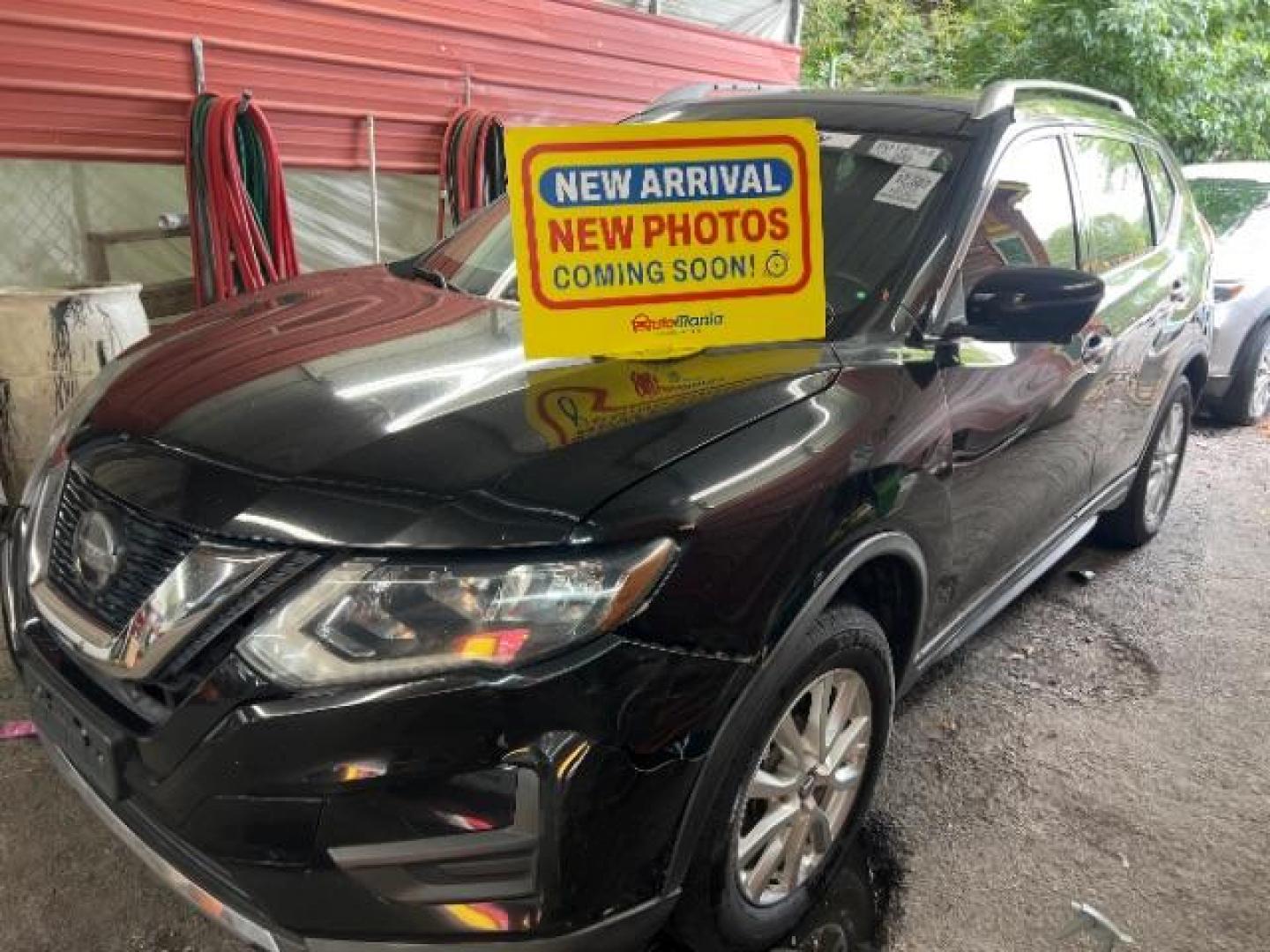 2018 BLACK Nissan Rogue SV AWD (KNMAT2MV8JP) with an 2.5L L4 DOHC 16V engine, Continuously Variable Transmission transmission, located at 1806 Veterans Memorial Hwy SW, Austell, GA, 30168, (770) 944-9558, 33.817959, -84.606987 - Photo#0