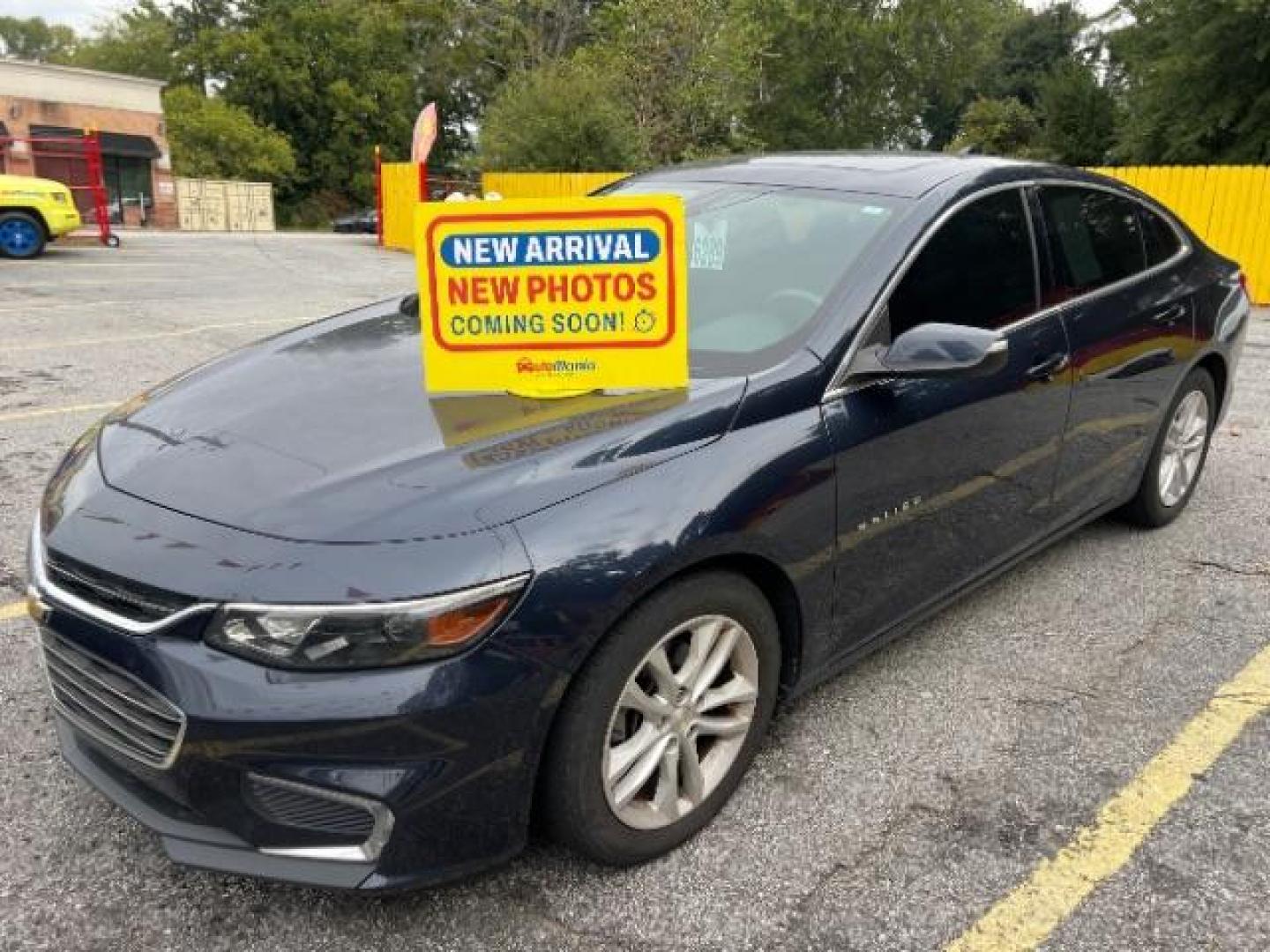 2016 Blue Chevrolet Malibu 1LT (1G1ZE5ST4GF) with an 1.5L L4 DOHC 16V engine, 6-Speed Automatic transmission, located at 1806 Veterans Memorial Hwy SW, Austell, GA, 30168, (770) 944-9558, 33.817959, -84.606987 - Photo#0