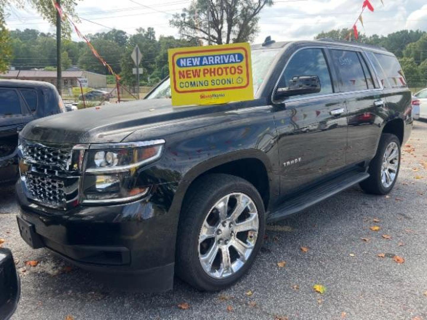 2016 Black Chevrolet Tahoe LT 4WD (1GNSKBKC9GR) with an 5.3L V8 OHV 16V engine, 6-Speed Automatic transmission, located at 1806 Veterans Memorial Hwy SW, Austell, GA, 30168, (770) 944-9558, 33.817959, -84.606987 - Photo#0