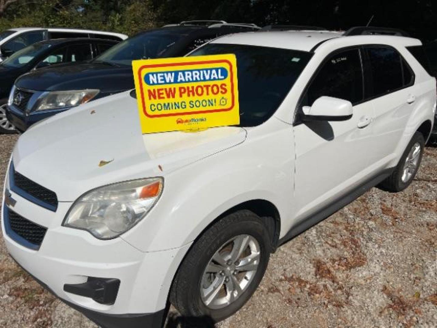 2015 White Chevrolet Equinox 1LT 2WD (2GNALBEK6F6) with an 2.4L L4 DOHC 16V FFV engine, 6-Speed Automatic transmission, located at 1806 Veterans Memorial Hwy SW, Austell, GA, 30168, (770) 944-9558, 33.817959, -84.606987 - Photo#0