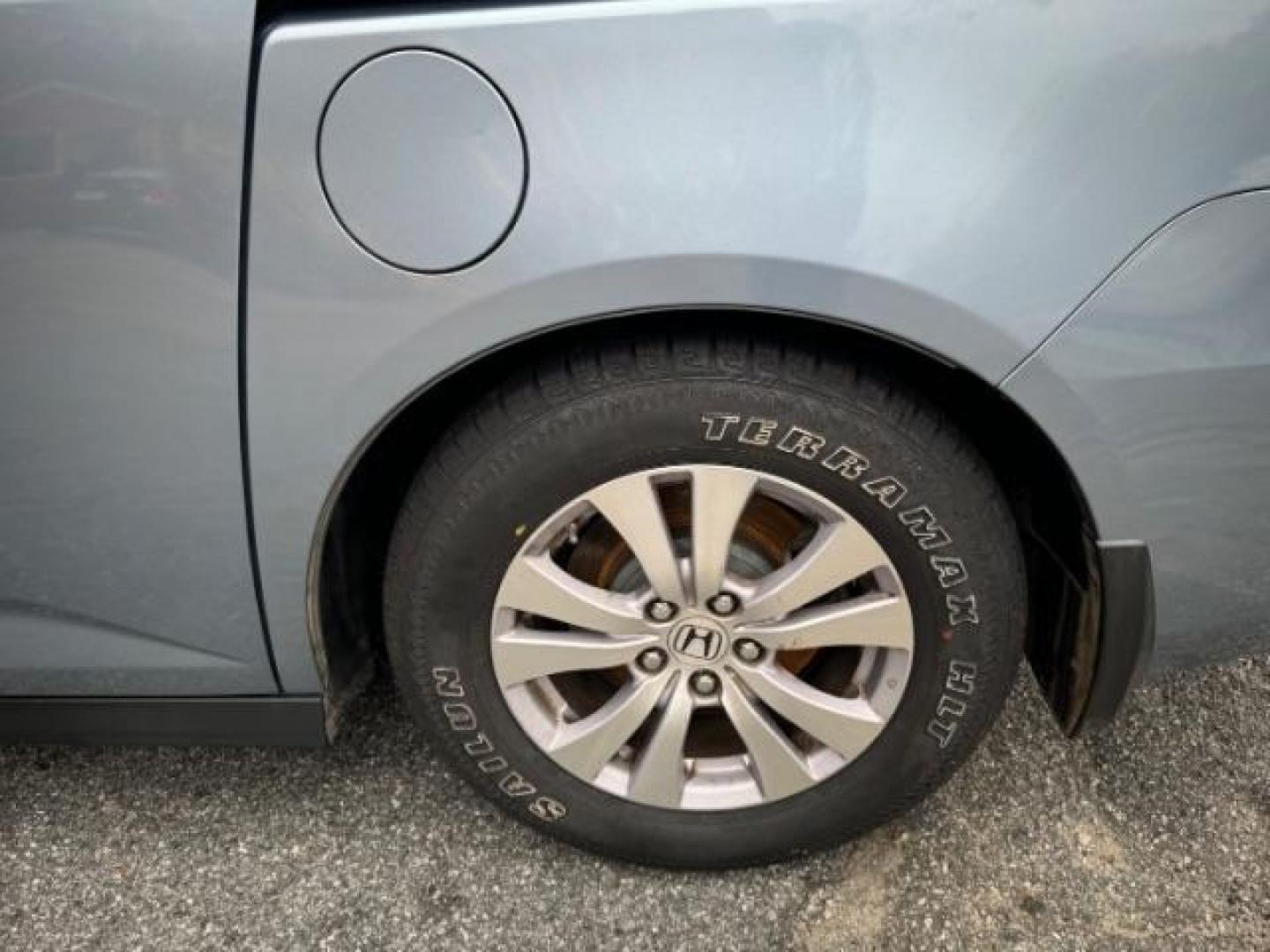 2014 Blue Honda Odyssey EX-L (5FNRL5H61EB) with an 3.5L V6 SOHC 24V engine, 6-Speed Automatic transmission, located at 1806 Veterans Memorial Hwy SW, Austell, GA, 30168, (770) 944-9558, 33.817959, -84.606987 - Photo#20