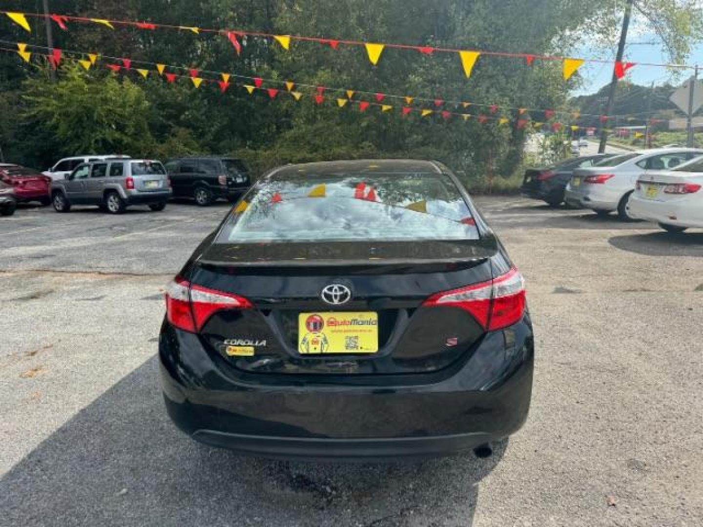 2014 Black Toyota Corolla S CVT (5YFBURHE2EP) with an 1.8L L4 DOHC 16V engine, Continuously Variable Transmission transmission, located at 1806 Veterans Memorial Hwy SW, Austell, GA, 30168, (770) 944-9558, 33.817959, -84.606987 - Photo#4