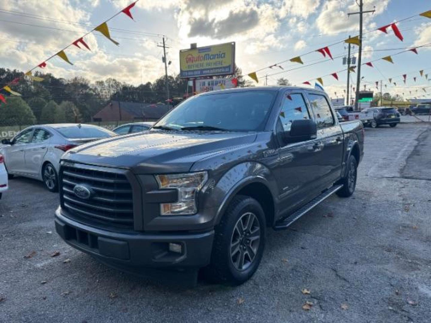 2017 Gray Ford F-150 XLT SuperCrew 5.5-ft. Bed 2WD (1FTEW1CG9HK) with an 3.5L V6 TURBO engine, 6-Speed Automatic transmission, located at 1806 Veterans Memorial Hwy SW, Austell, GA, 30168, (770) 944-9558, 33.817959, -84.606987 - Photo#0