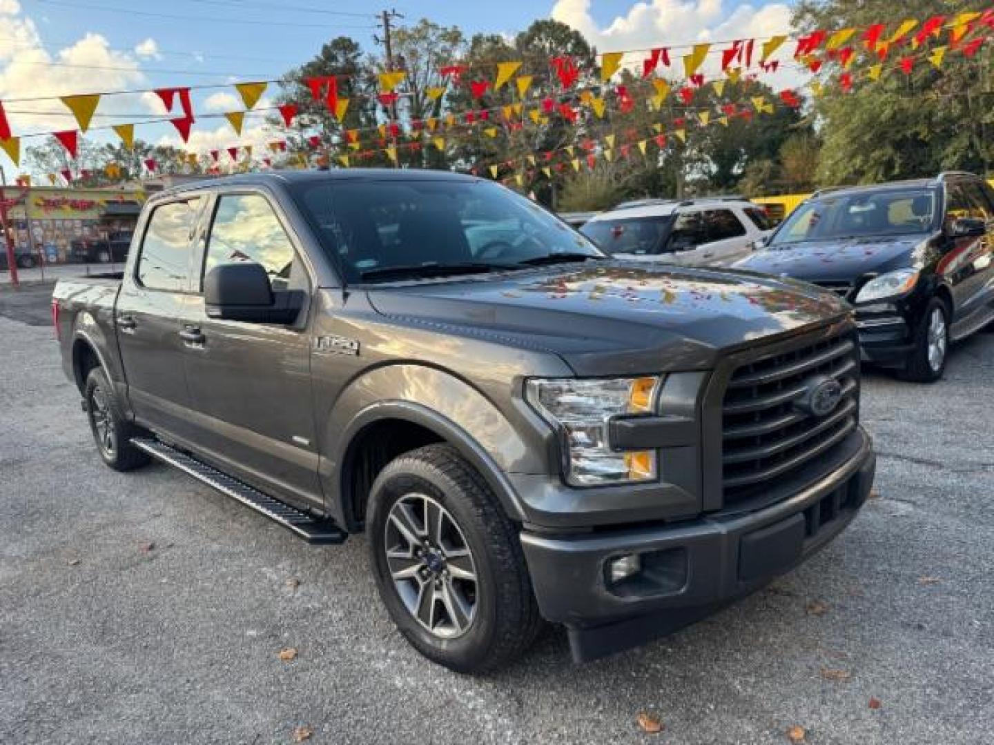 2017 Gray Ford F-150 XLT SuperCrew 5.5-ft. Bed 2WD (1FTEW1CG9HK) with an 3.5L V6 TURBO engine, 6-Speed Automatic transmission, located at 1806 Veterans Memorial Hwy SW, Austell, GA, 30168, (770) 944-9558, 33.817959, -84.606987 - Photo#2