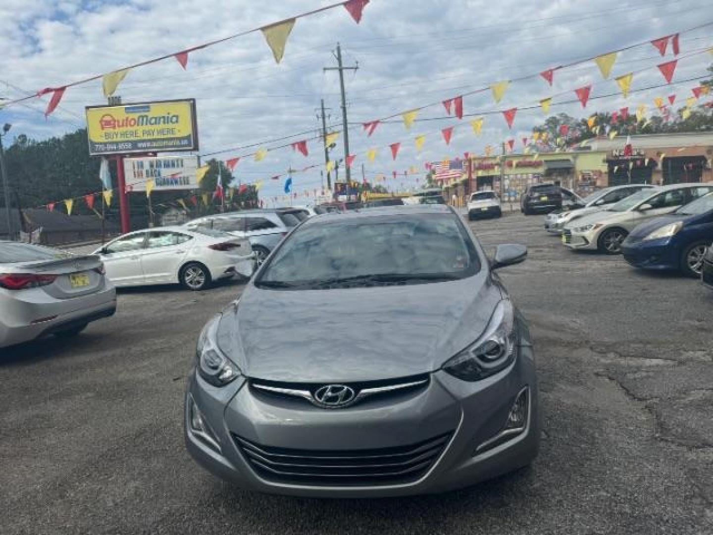 2016 SILVER Hyundai Elantra Sport 6AT (KMHDH4AH8GU) with an 2.0L L4 DOHC 16V engine, 6-Speed Automatic transmission, located at 1806 Veterans Memorial Hwy SW, Austell, GA, 30168, (770) 944-9558, 33.817959, -84.606987 - Photo#1