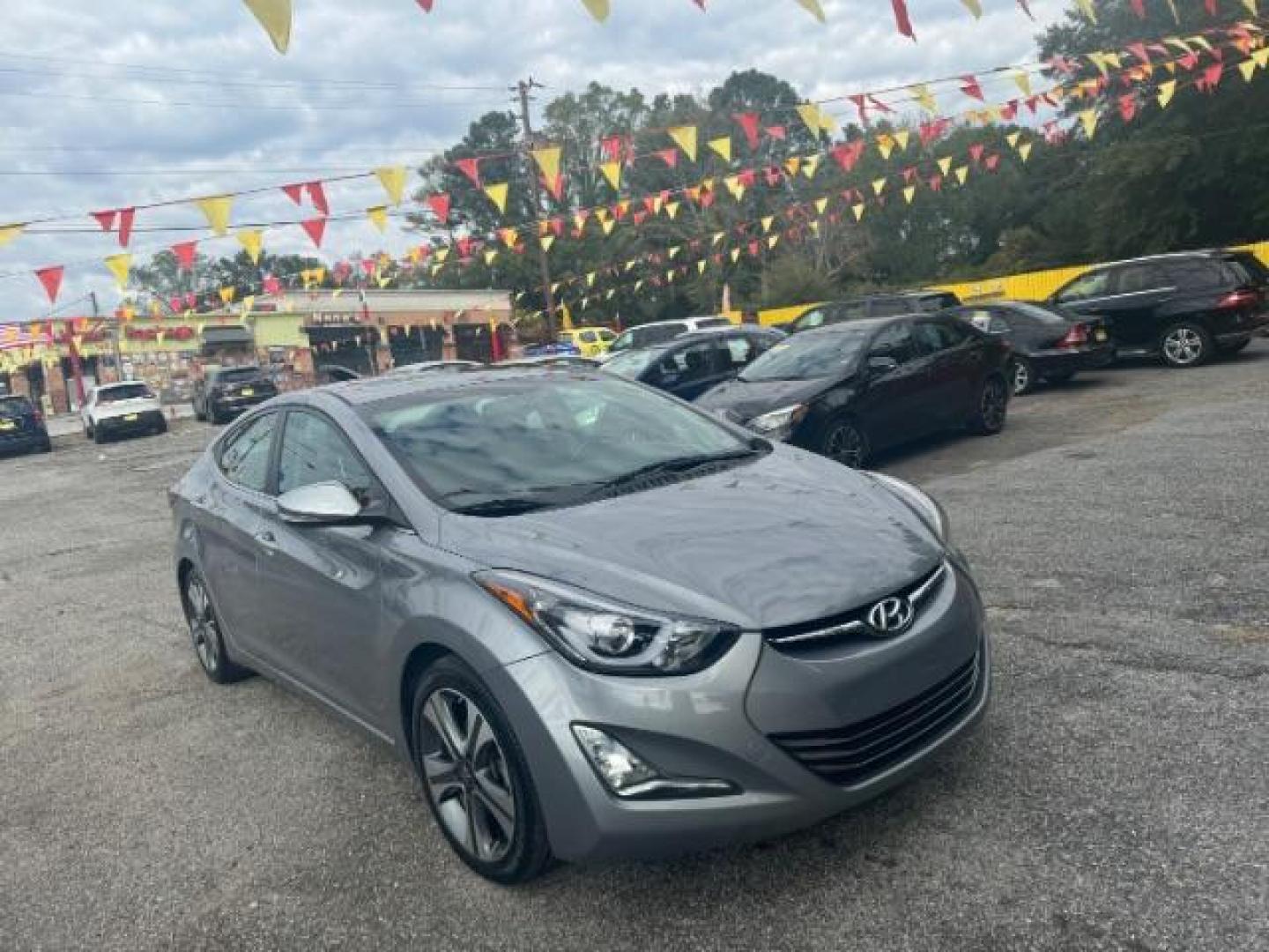 2016 SILVER Hyundai Elantra Sport 6AT (KMHDH4AH8GU) with an 2.0L L4 DOHC 16V engine, 6-Speed Automatic transmission, located at 1806 Veterans Memorial Hwy SW, Austell, GA, 30168, (770) 944-9558, 33.817959, -84.606987 - Photo#2