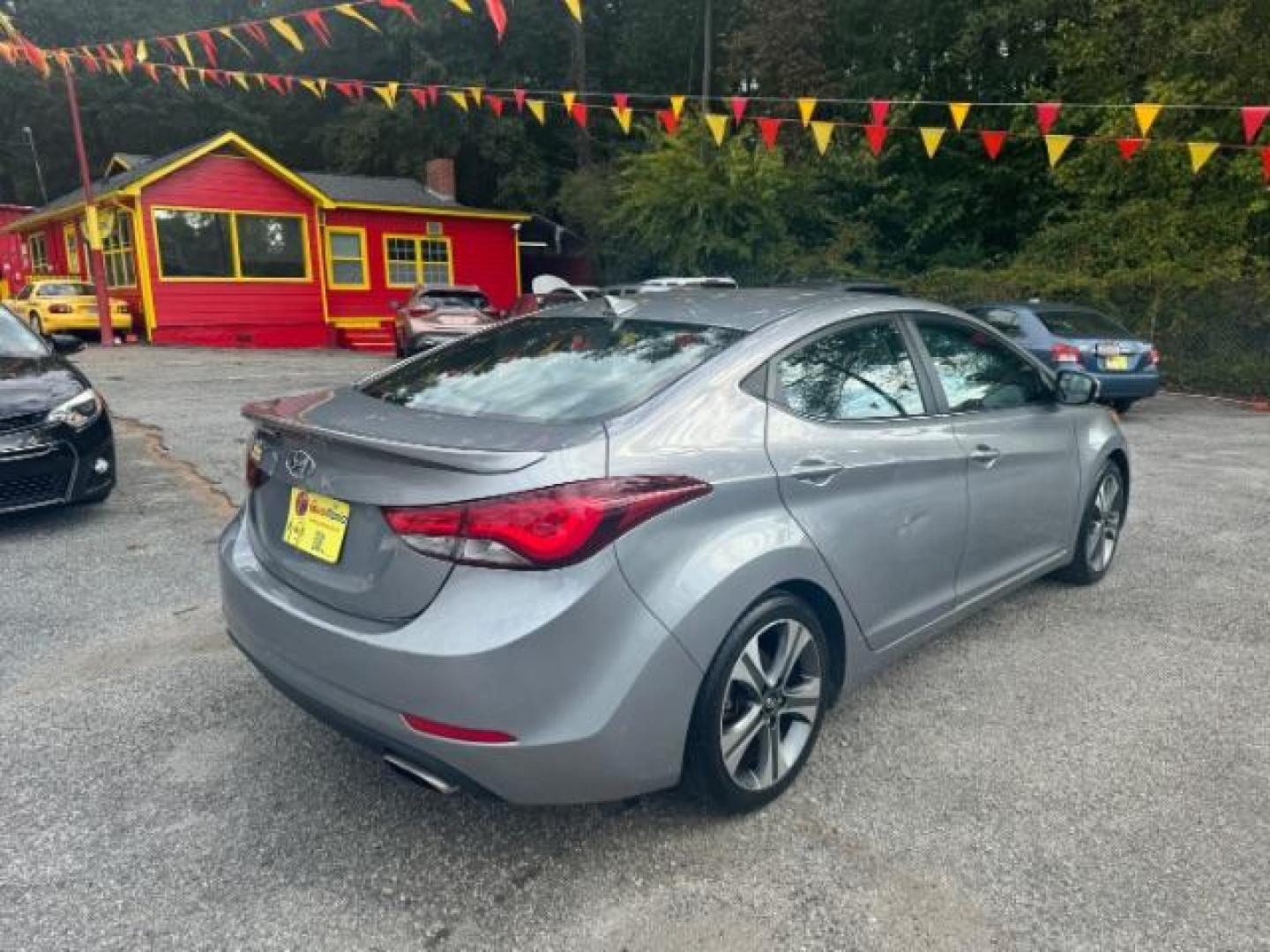 2016 SILVER Hyundai Elantra Sport 6AT (KMHDH4AH8GU) with an 2.0L L4 DOHC 16V engine, 6-Speed Automatic transmission, located at 1806 Veterans Memorial Hwy SW, Austell, GA, 30168, (770) 944-9558, 33.817959, -84.606987 - Photo#3