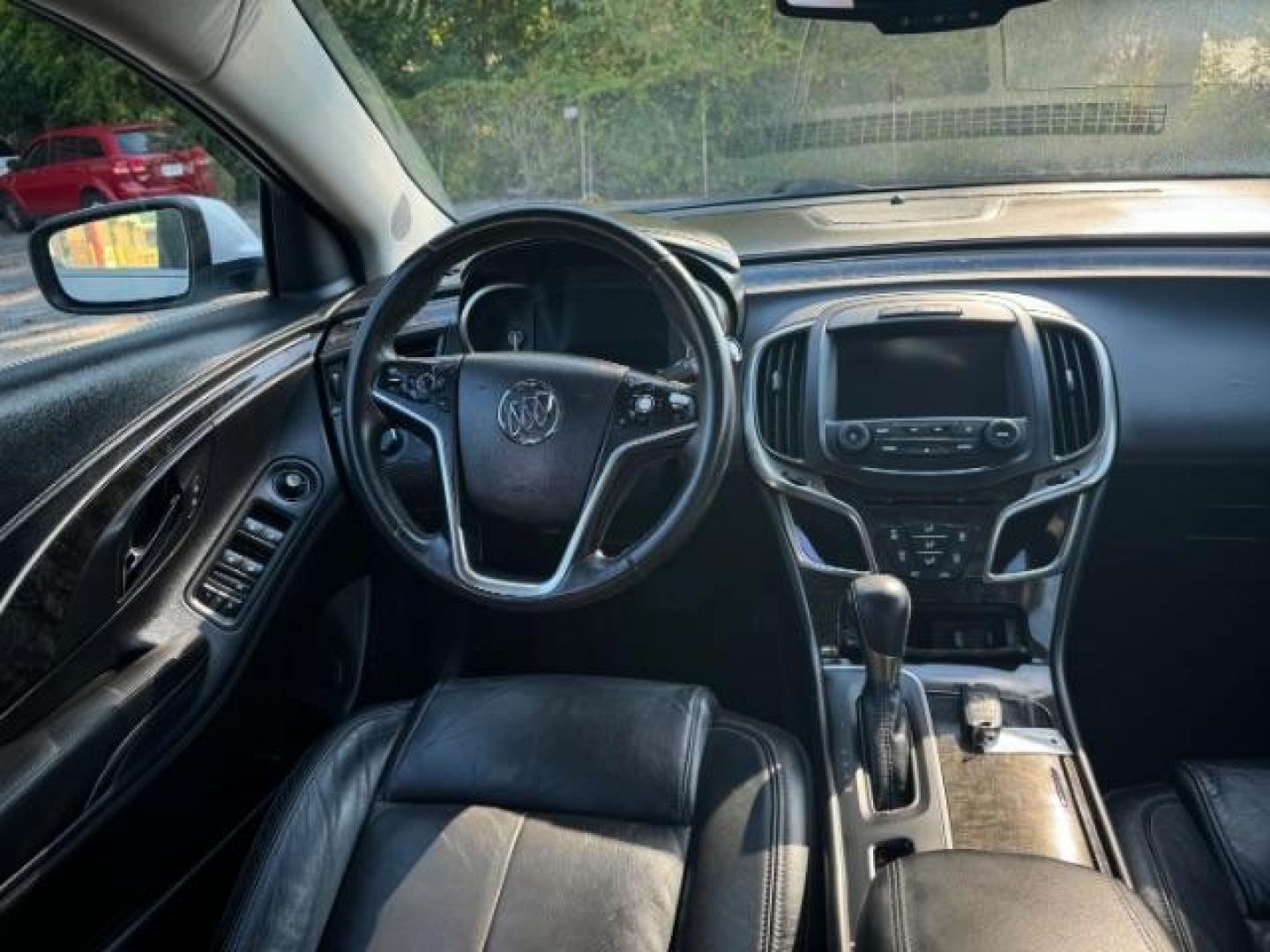 2015 White Buick LaCrosse Leather Package (1G4GB5G37FF) with an 3.6L V6 DOHC 24V FFV engine, 6-Speed Automatic transmission, located at 1806 Veterans Memorial Hwy SW, Austell, GA, 30168, (770) 944-9558, 33.817959, -84.606987 - Photo#12