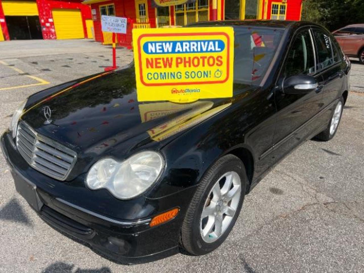 2007 Black Mercedes-Benz C-Class C280 Luxury Sedan 4Matic (WDBRF92H47F) with an 3.2L V6 SOHC 18V engine, located at 1806 Veterans Memorial Hwy SW, Austell, GA, 30168, (770) 944-9558, 33.817959, -84.606987 - Photo#0